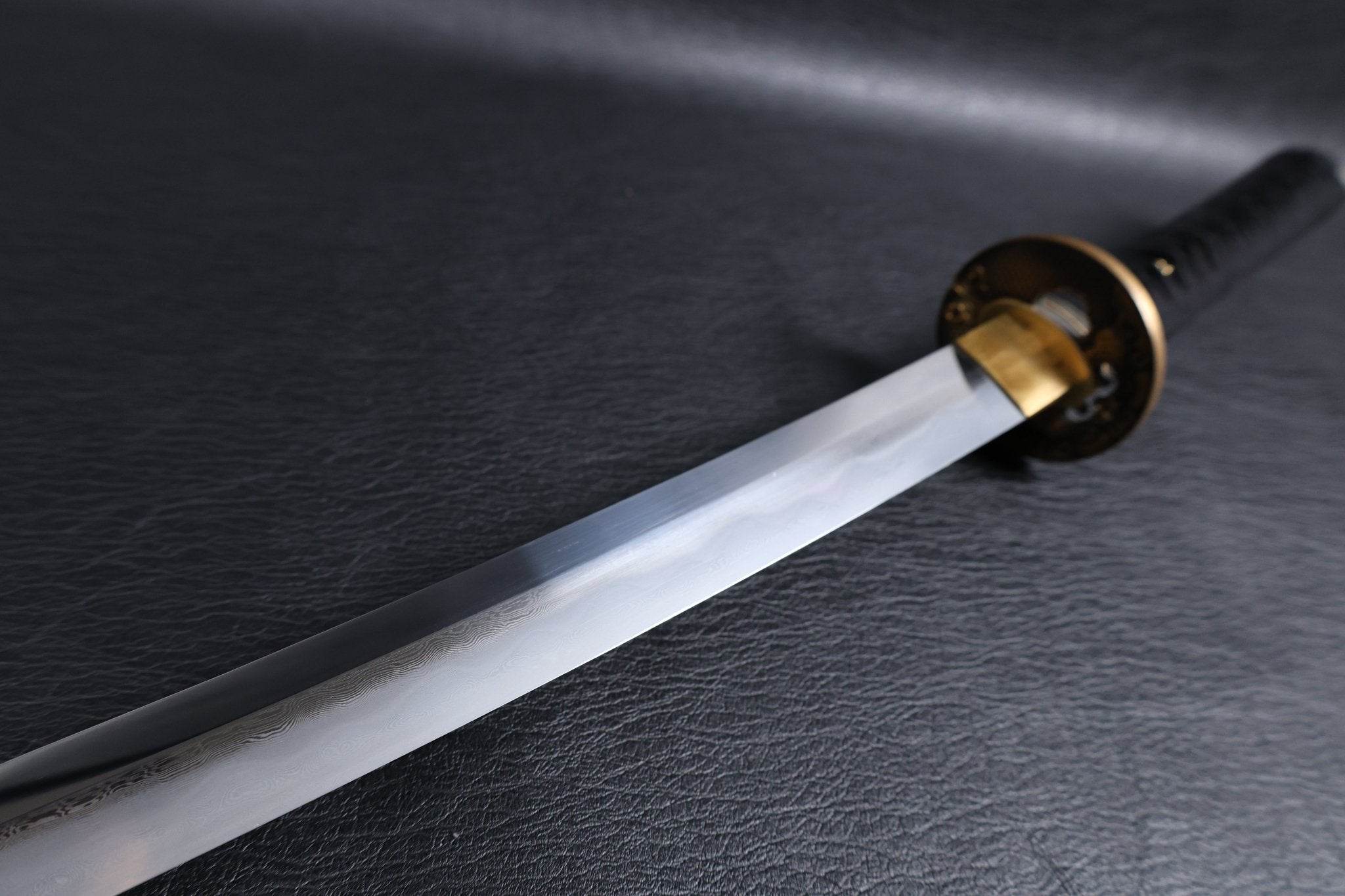 Katana Dōsan Folded Steel Clay Tempered Blade with Sanbonsugi Hamon | KSA Jiang | KSA Katana For Sale 2026