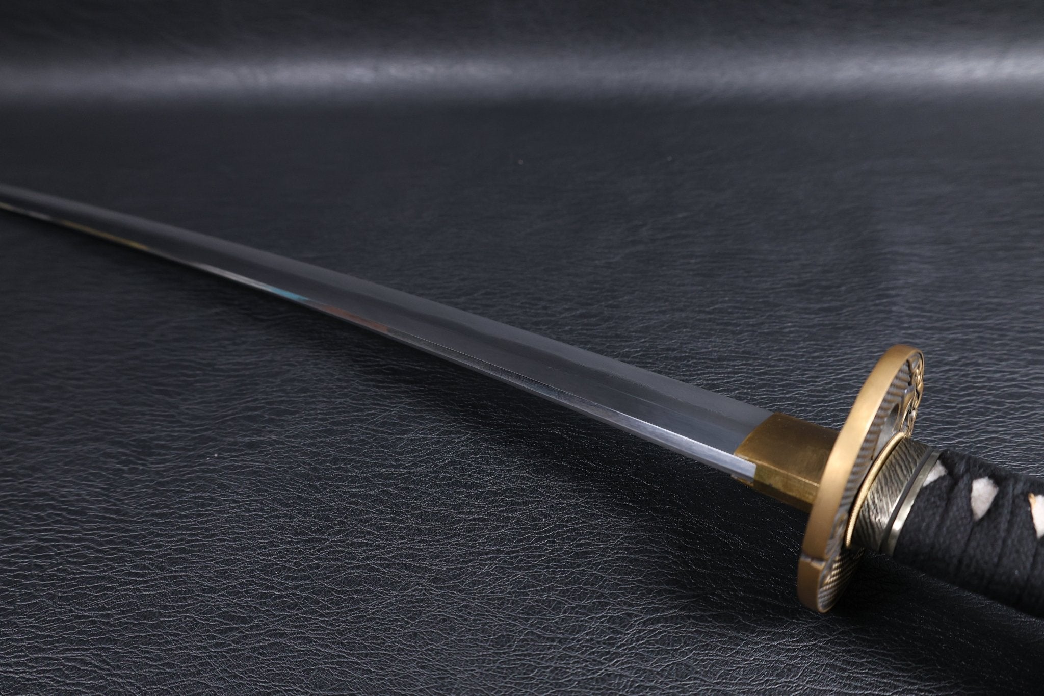 Katana Dōsan Folded Steel Clay Tempered Blade with Sanbonsugi Hamon | KSA Jiang | KSA Katana For Sale 2026