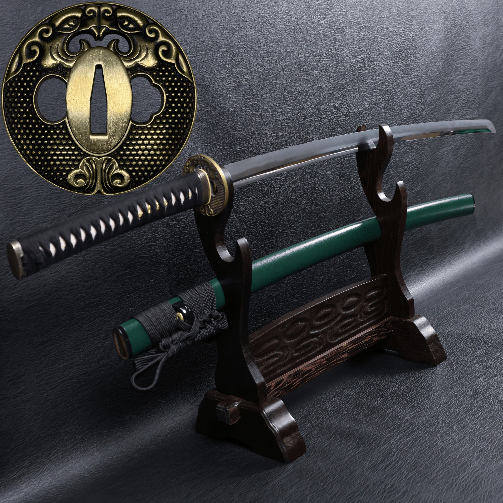 Katana Dōsan Folded Steel Clay Tempered Blade with Sanbonsugi Hamon | KSA Jiang | KSA Katana For Sale 2026