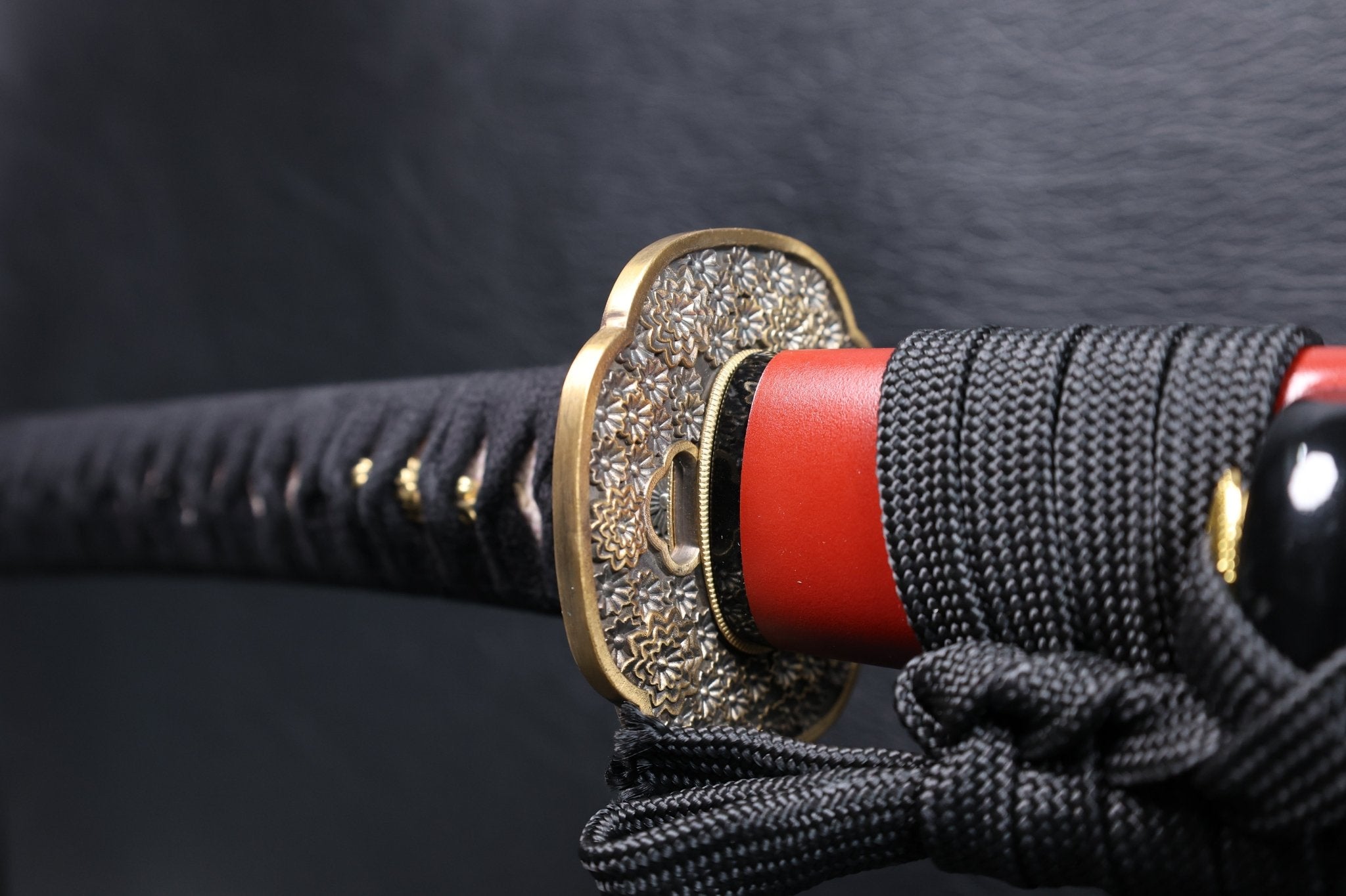 Katana Dōsetsu 9260 Spring Steel Premium Mirror Polish with Red Saya | KSA Jiang | KSA Katana For Sale 2026