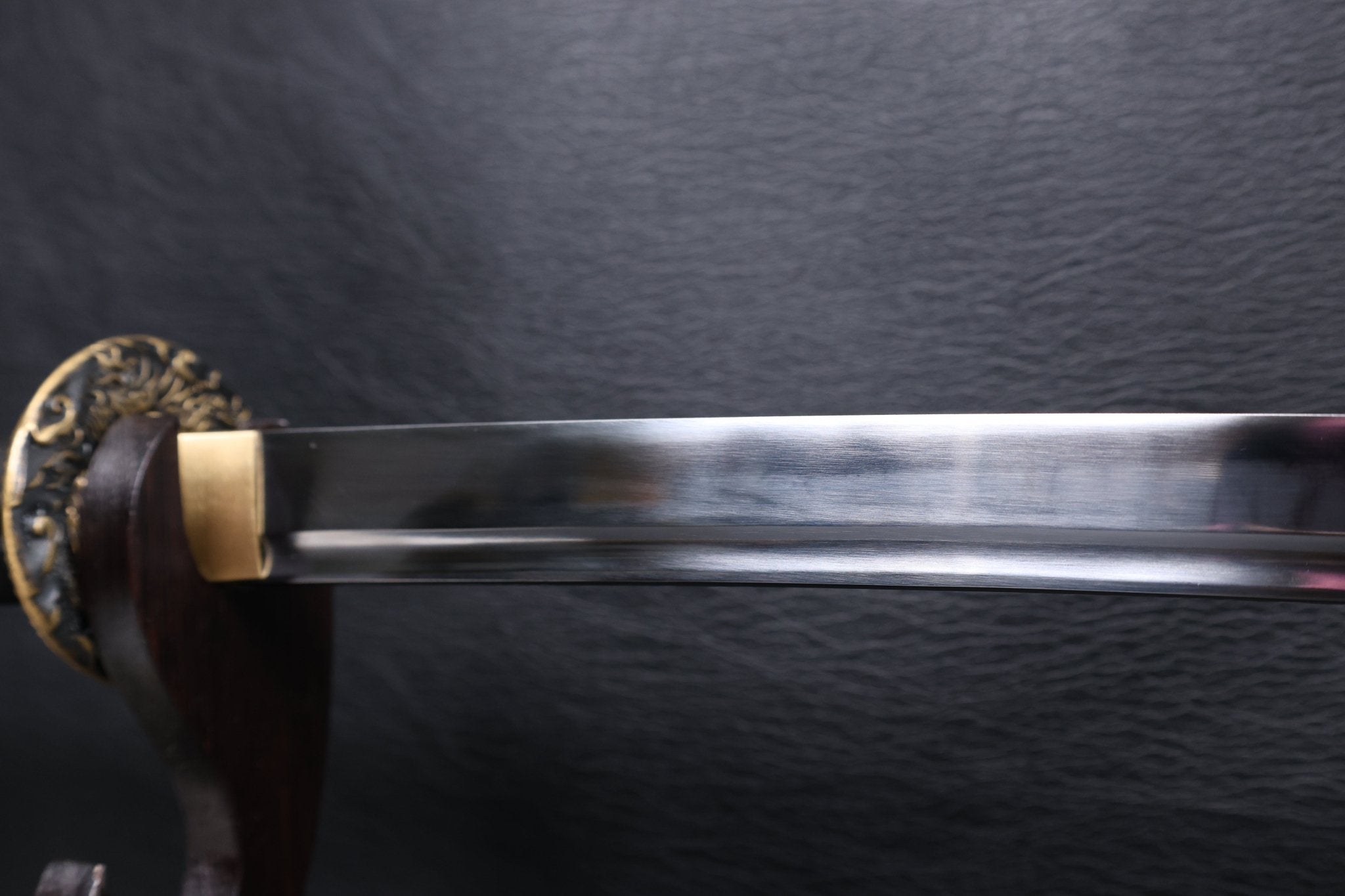 Katana Dragon Ascent Spring Steel Black Saya Genuine Rayskin | KSA Katana Katana For Sale 2026