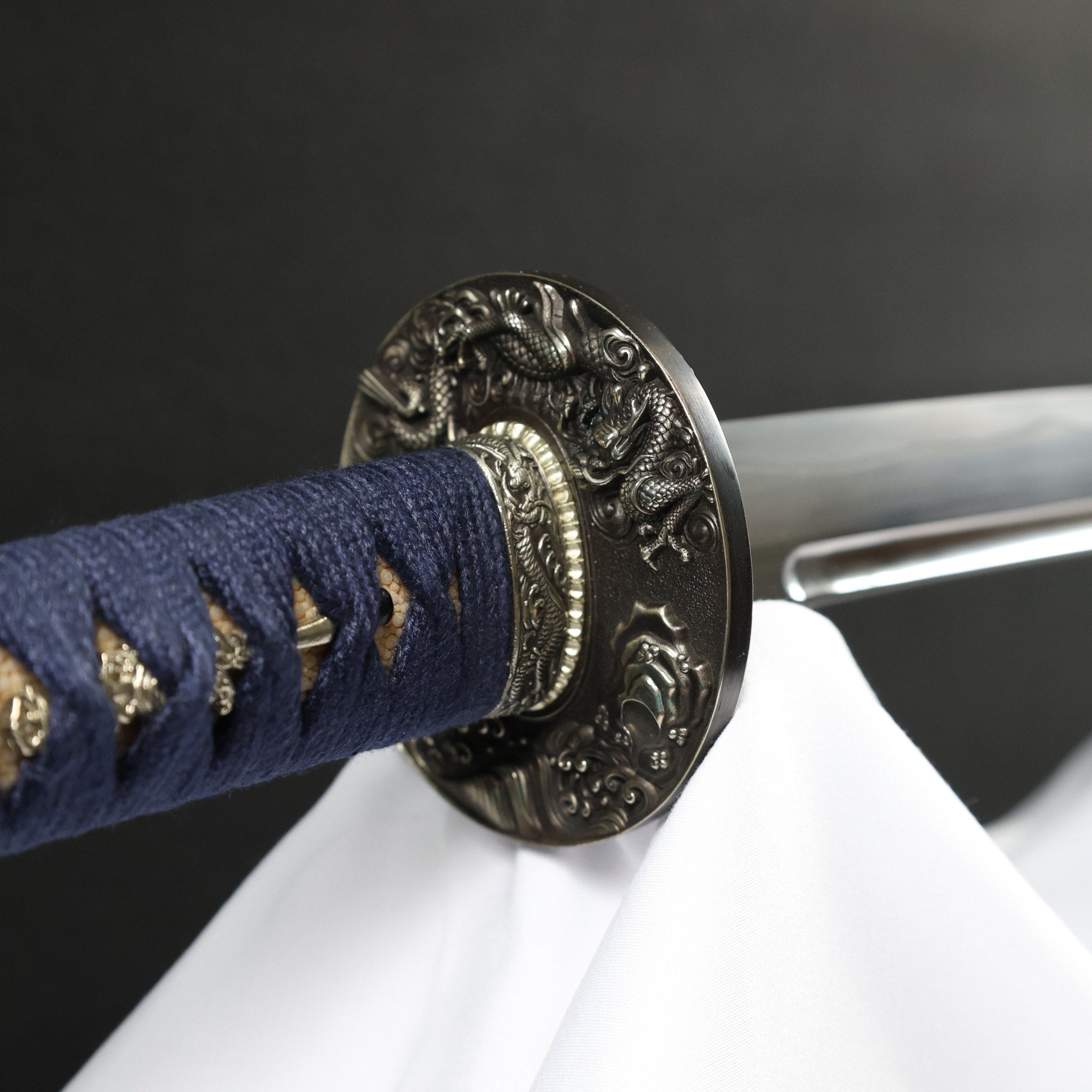 Katana Dragon Current Sanmai Blade Seiryū Koshirae 龍瀞 | TangGu Sword United States 2026