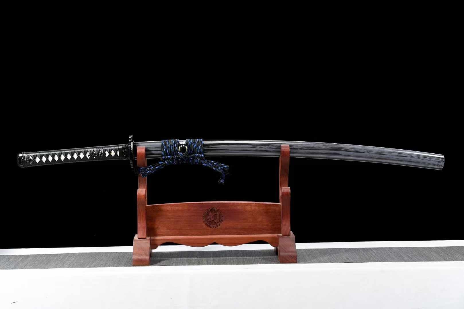 Katana Fengbao Spring Steel Black Blade 風暴 | KatanaSwordArt Katana For Sale 2025