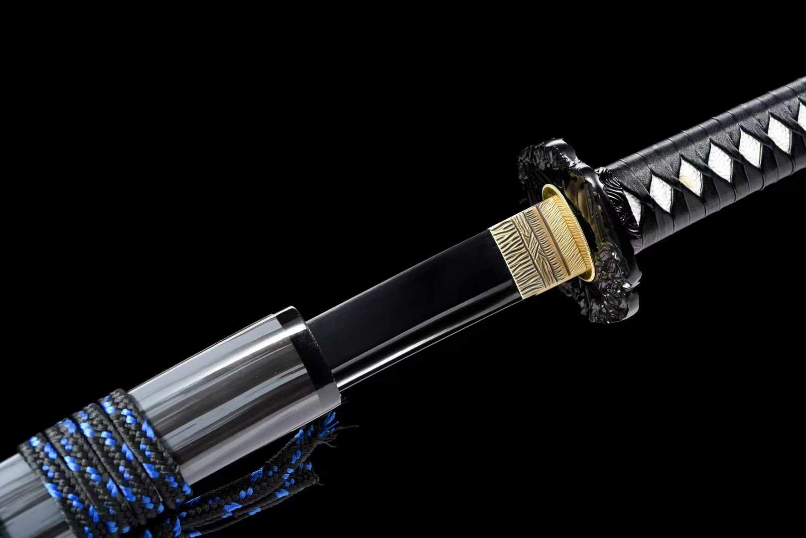 Katana Fengbao Spring Steel Black Blade 風暴 | KatanaSwordArt Katana For Sale 2025