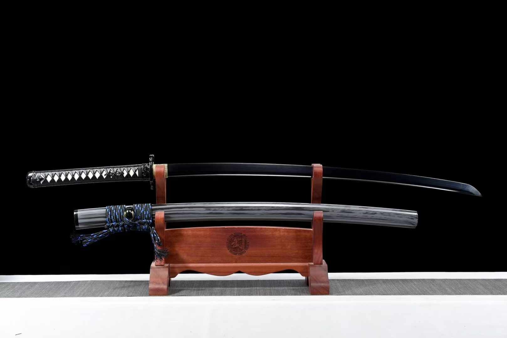 Katana Fengbao Spring Steel Black Blade 風暴 | KatanaSwordArt Katana For Sale 2025