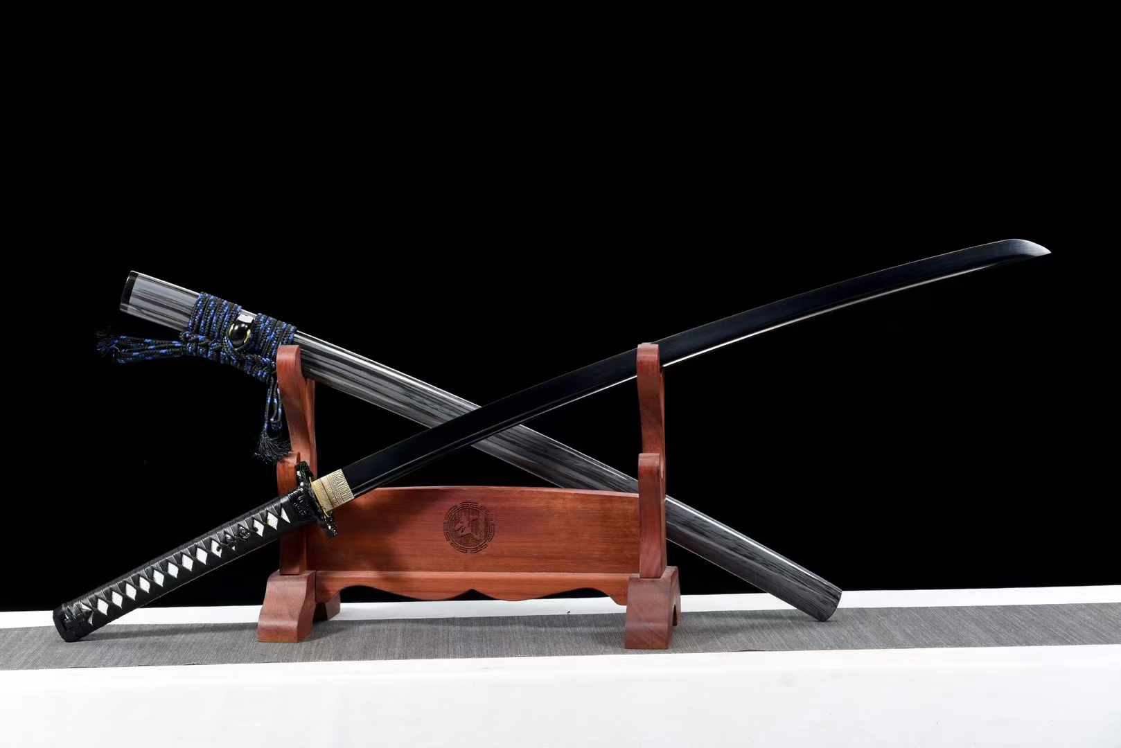 Katana Fengbao Spring Steel Black Blade 風暴 | KatanaSwordArt Katana For Sale 2025