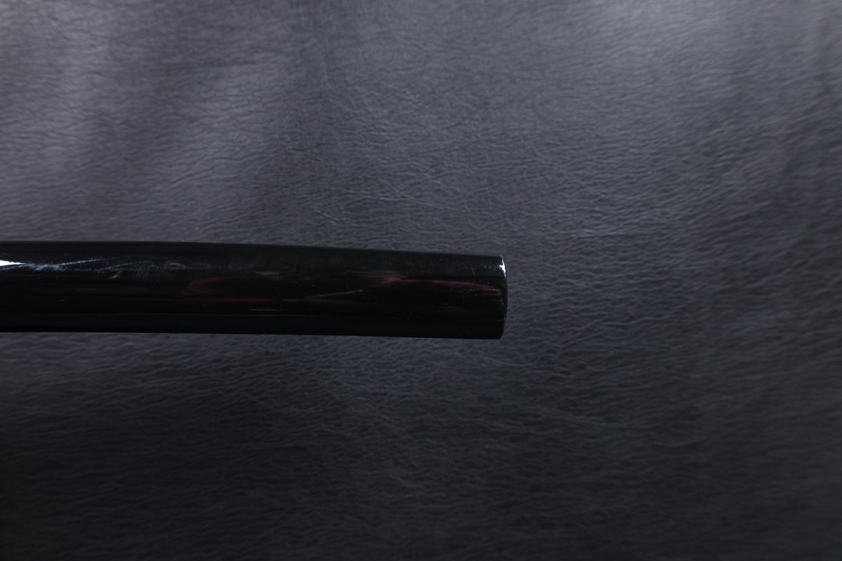 Katana Floral Eclipse Spring Steel Black Saya Genuine Rayskin | KSA Katana Katana For Sale 2026