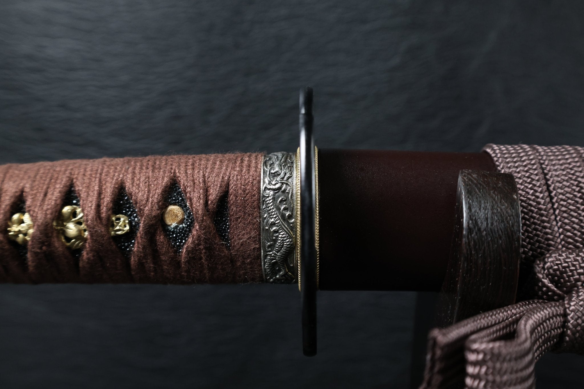 Katana TideDragon Folded Steel Clay Tempered Blade with Sanbonsugi Hamon | KSA Hua | KatanaSwordArt Katana For Sale 2026