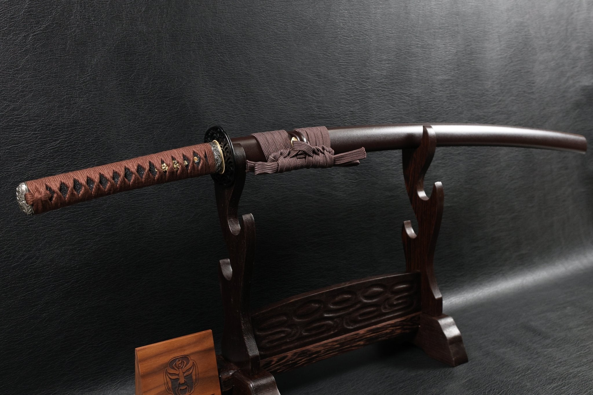 Katana TideDragon Folded Steel Clay Tempered Blade with Sanbonsugi Hamon | KSA Hua | KatanaSwordArt Katana For Sale 2026