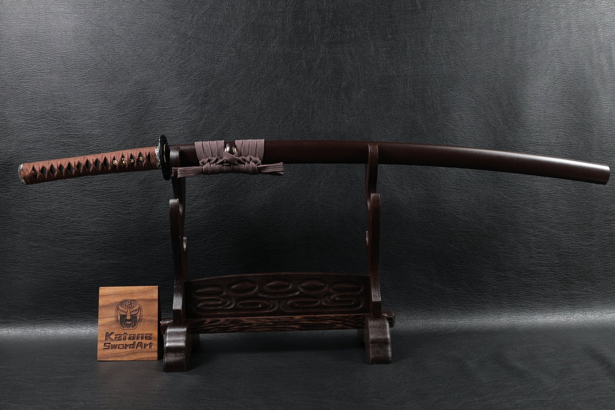 Katana TideDragon Folded Steel Clay Tempered Blade with Sanbonsugi Hamon | KSA Hua | KatanaSwordArt Katana For Sale 2026