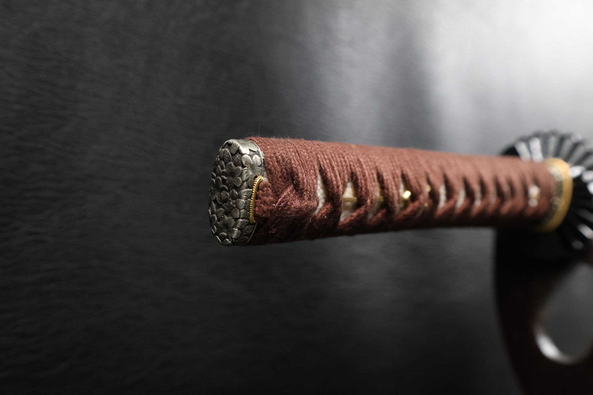 Katana AutumnDrift T10 Clay Tempered Blade with Brown Ishime Saya | KSA Huo | KSA Katana For Sale 2026