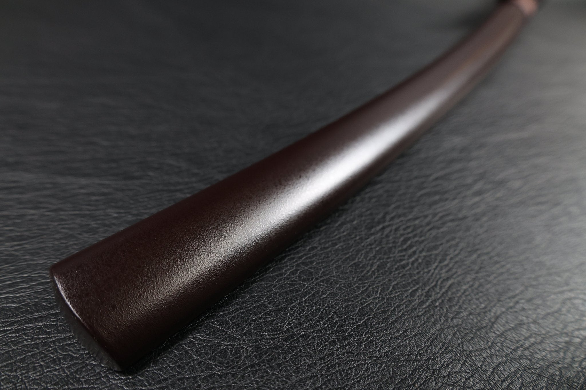 Katana AutumnDrift T10 Clay Tempered Blade with Brown Ishime Saya | KSA Huo | KSA Katana For Sale 2026