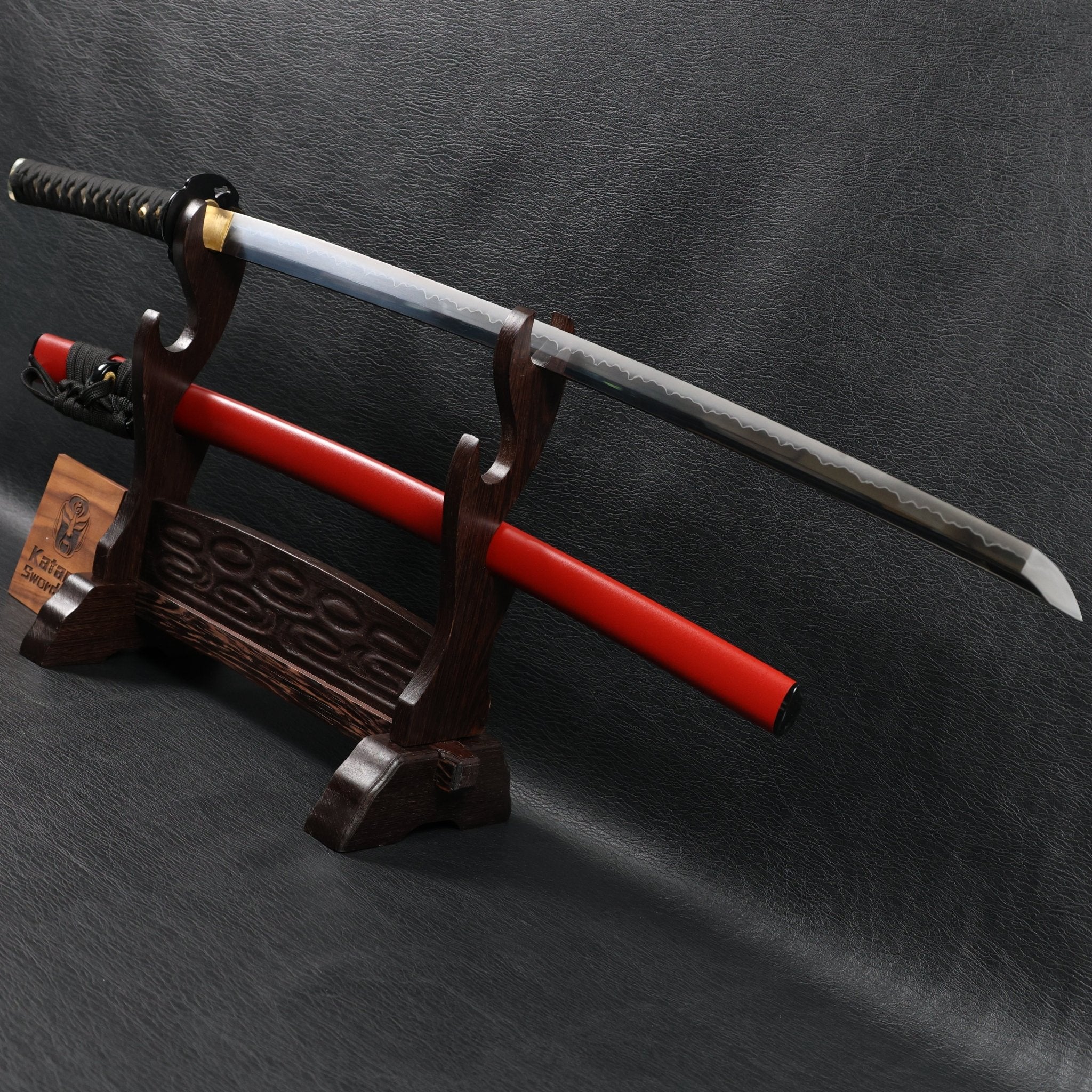 Katana AxeRhythm T10 Clay Tempered Blade with Sanbonsugi Hamon | KSA Huo | KatanaSwordArt Katana For Sale 2026