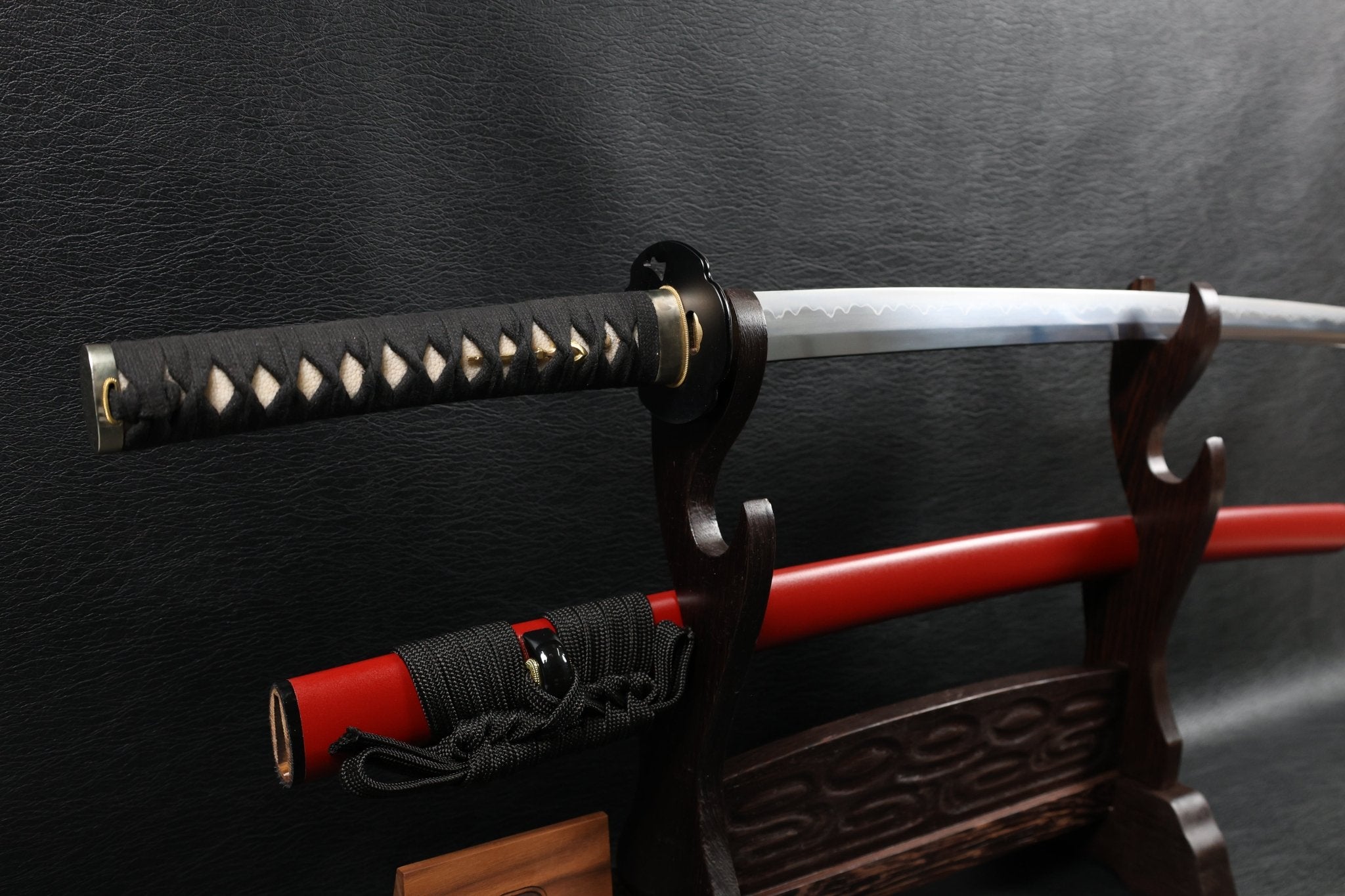 Katana AxeRhythm T10 Clay Tempered Blade with Sanbonsugi Hamon | KSA Huo | KSA Katana For Sale 2026