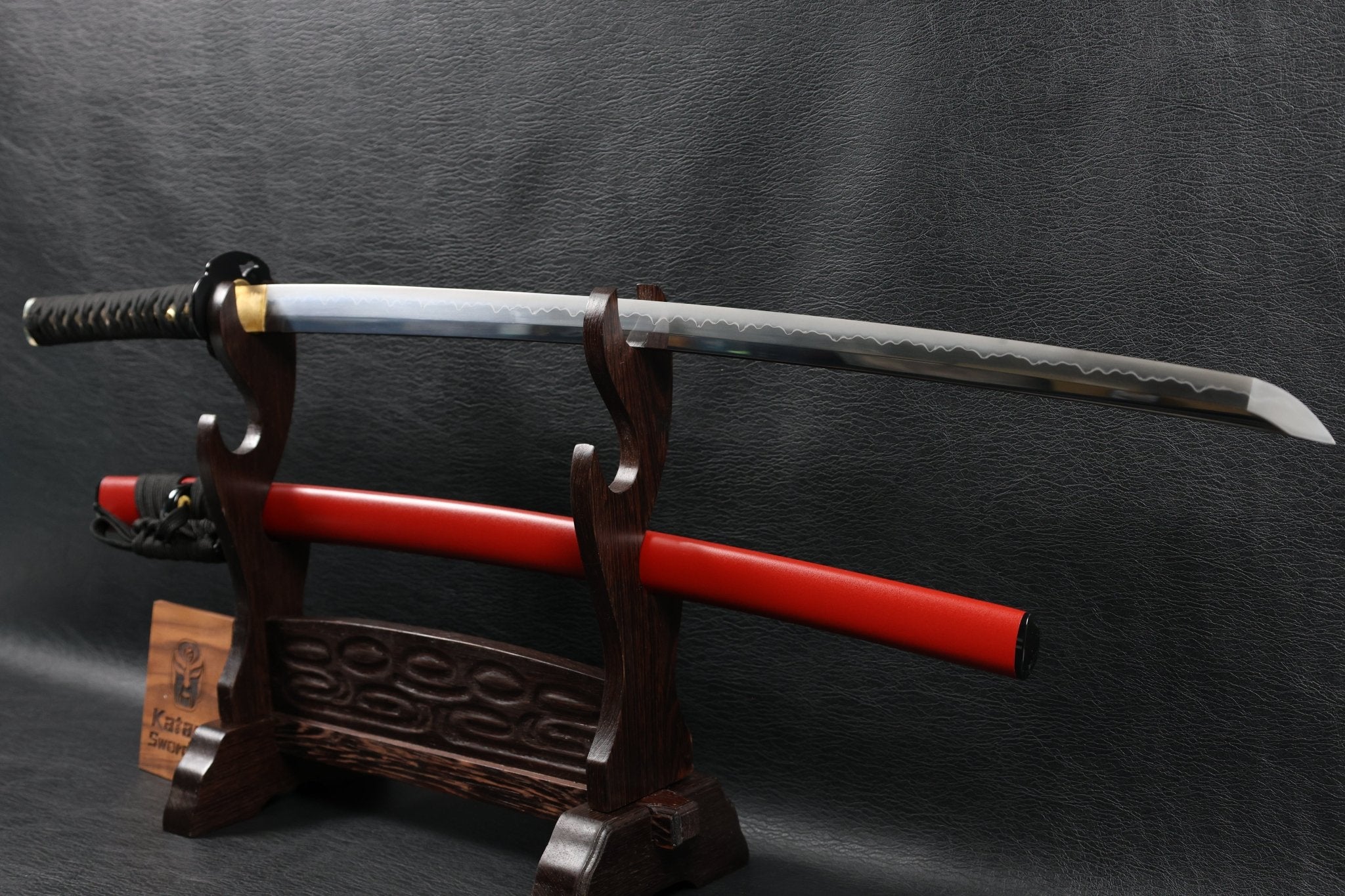 Katana AxeRhythm T10 Clay Tempered Blade with Sanbonsugi Hamon | KSA Huo | KSA Katana For Sale 2026