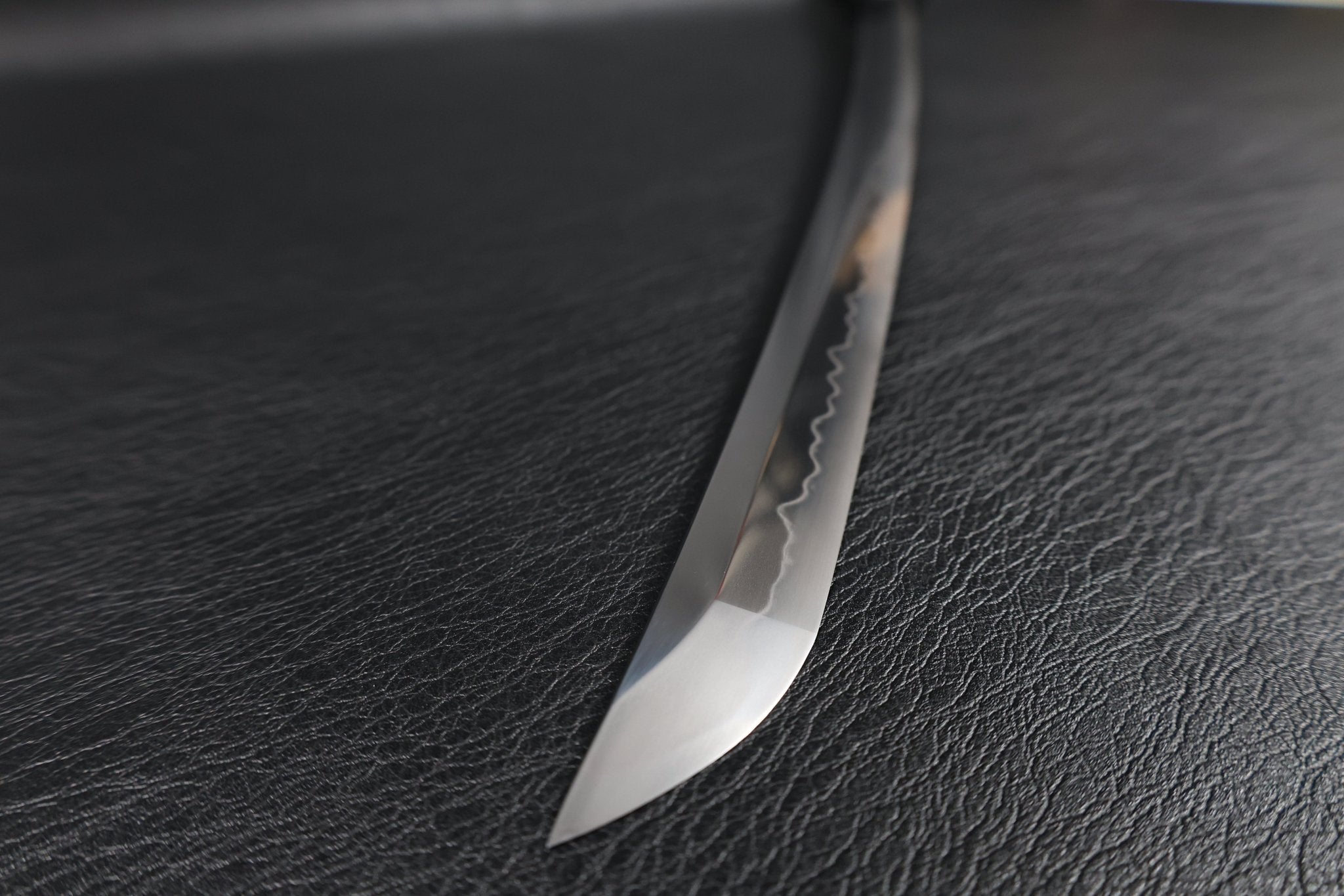 Katana AxeRhythm T10 Clay Tempered Blade with Sanbonsugi Hamon | KSA Huo | KSA Katana For Sale 2026