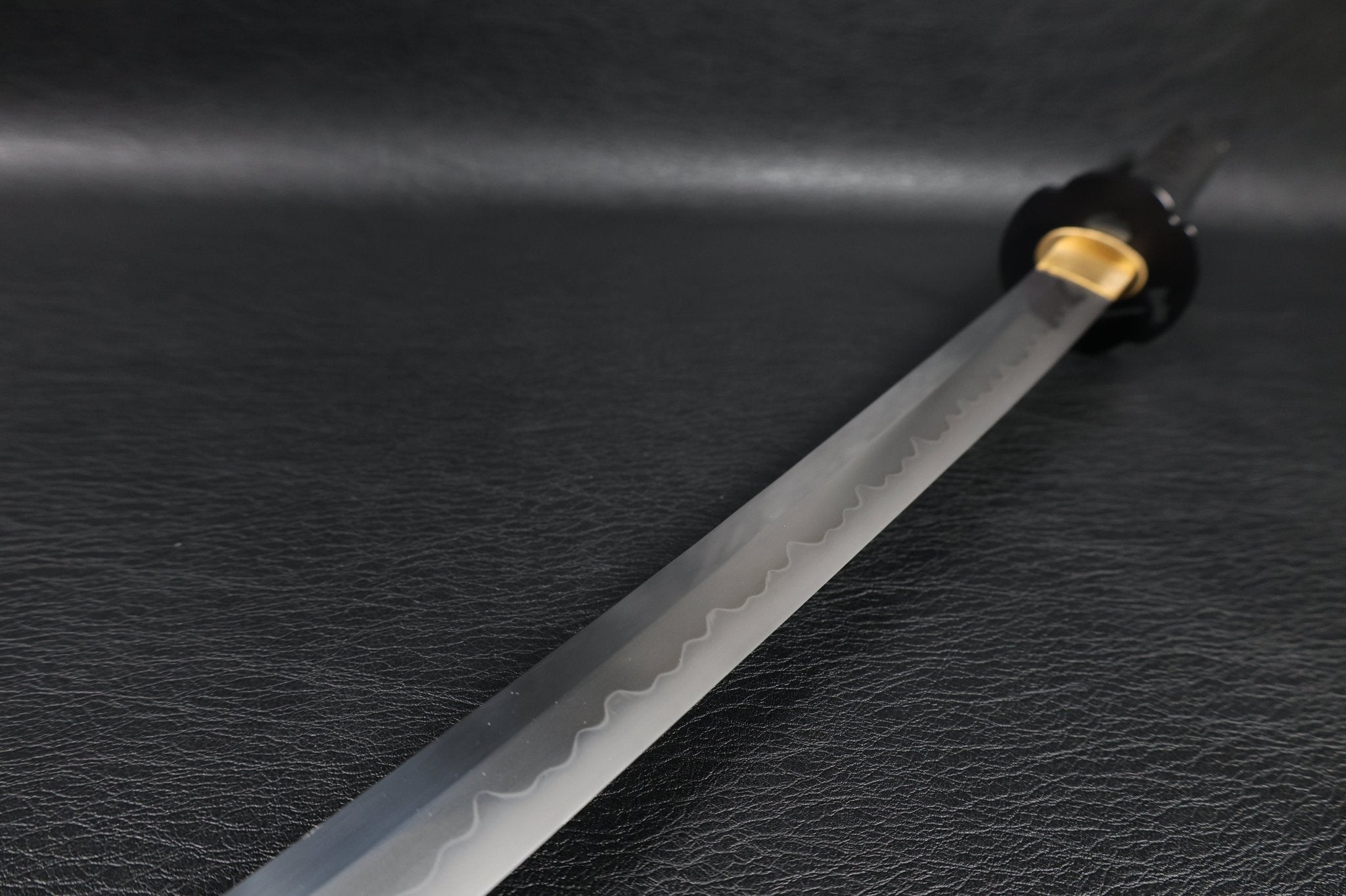 Katana AxeRhythm T10 Clay Tempered Blade with Sanbonsugi Hamon | KSA Huo | KSA Katana For Sale 2026