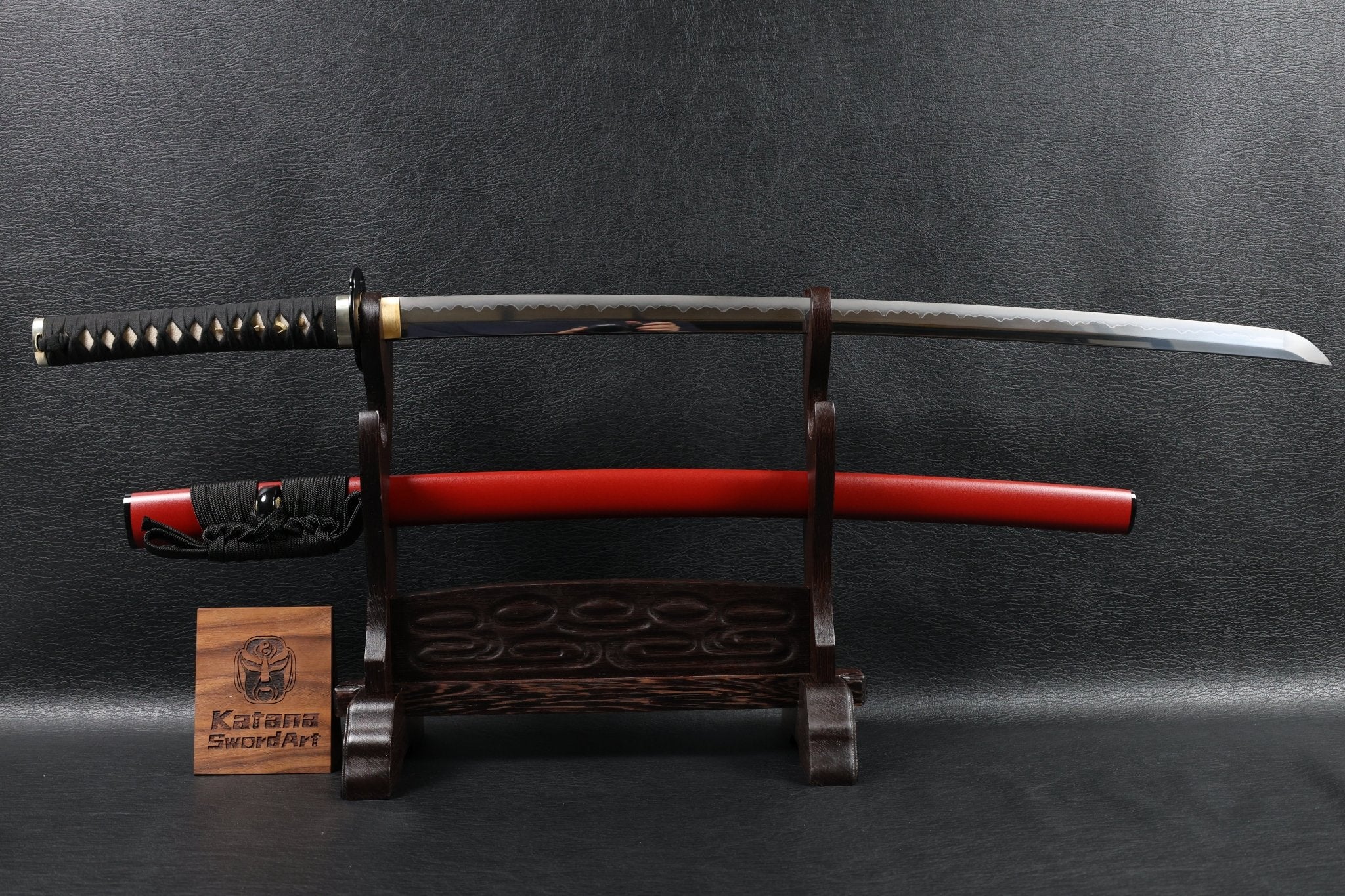 Katana AxeRhythm T10 Clay Tempered Blade with Sanbonsugi Hamon | KSA Huo | KSA Katana For Sale 2026