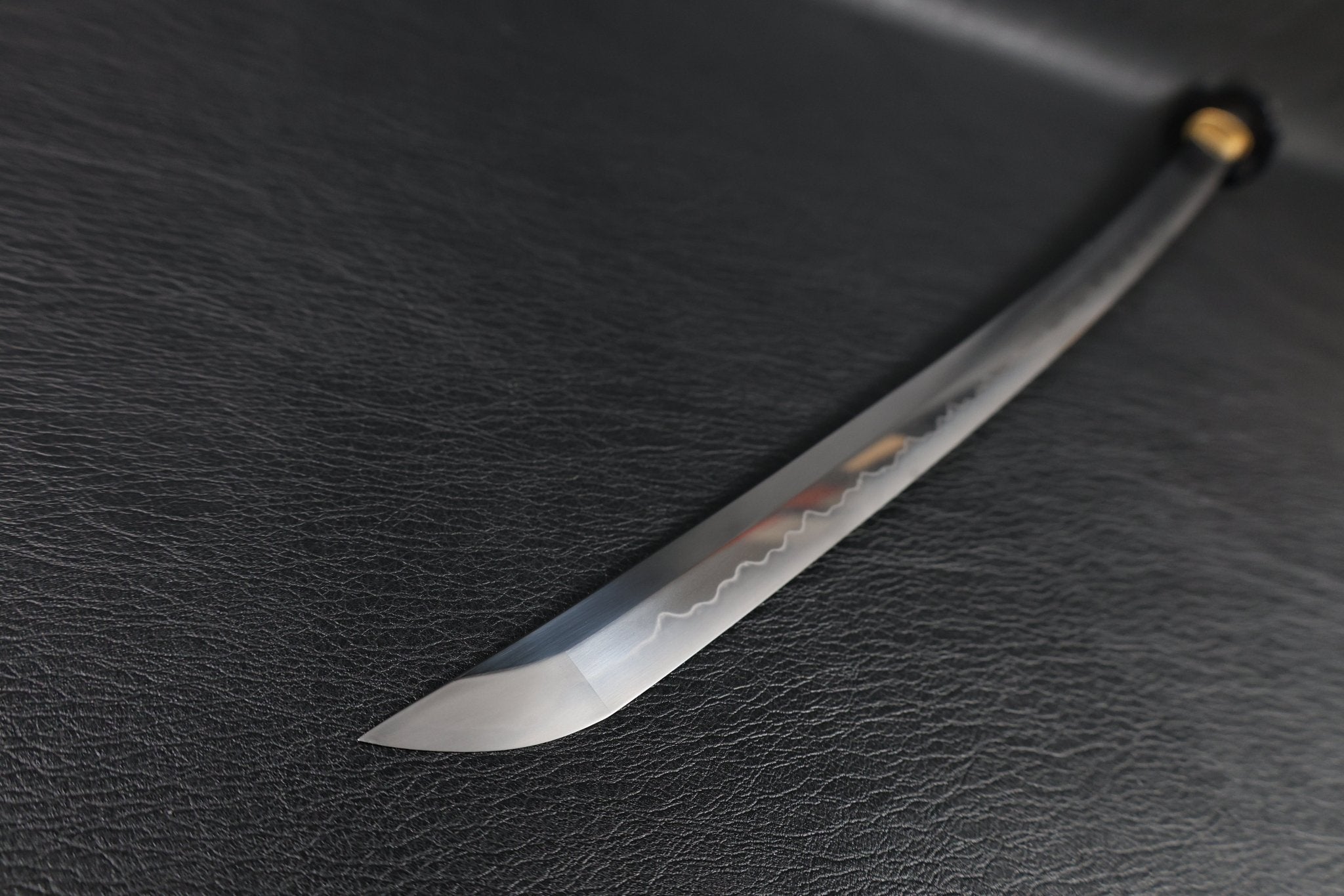 Katana AxeRhythm T10 Clay Tempered Blade with Sanbonsugi Hamon | KSA Huo | KSA Katana For Sale 2026