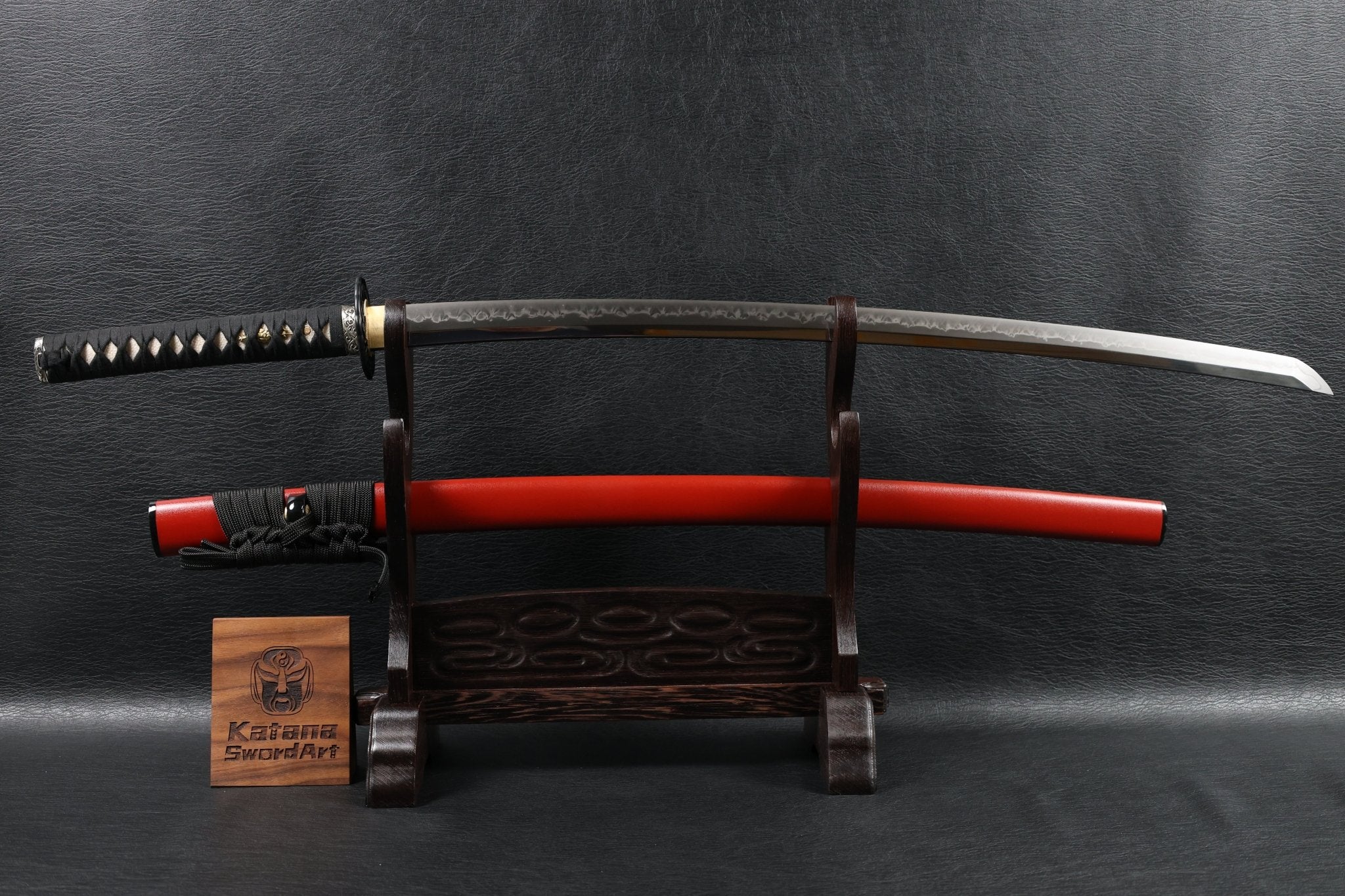 Katana CraneBlossom T10 Clay Tempered Blade with Choji Hamon | KSA Huo | KSA Katana For Sale 2026