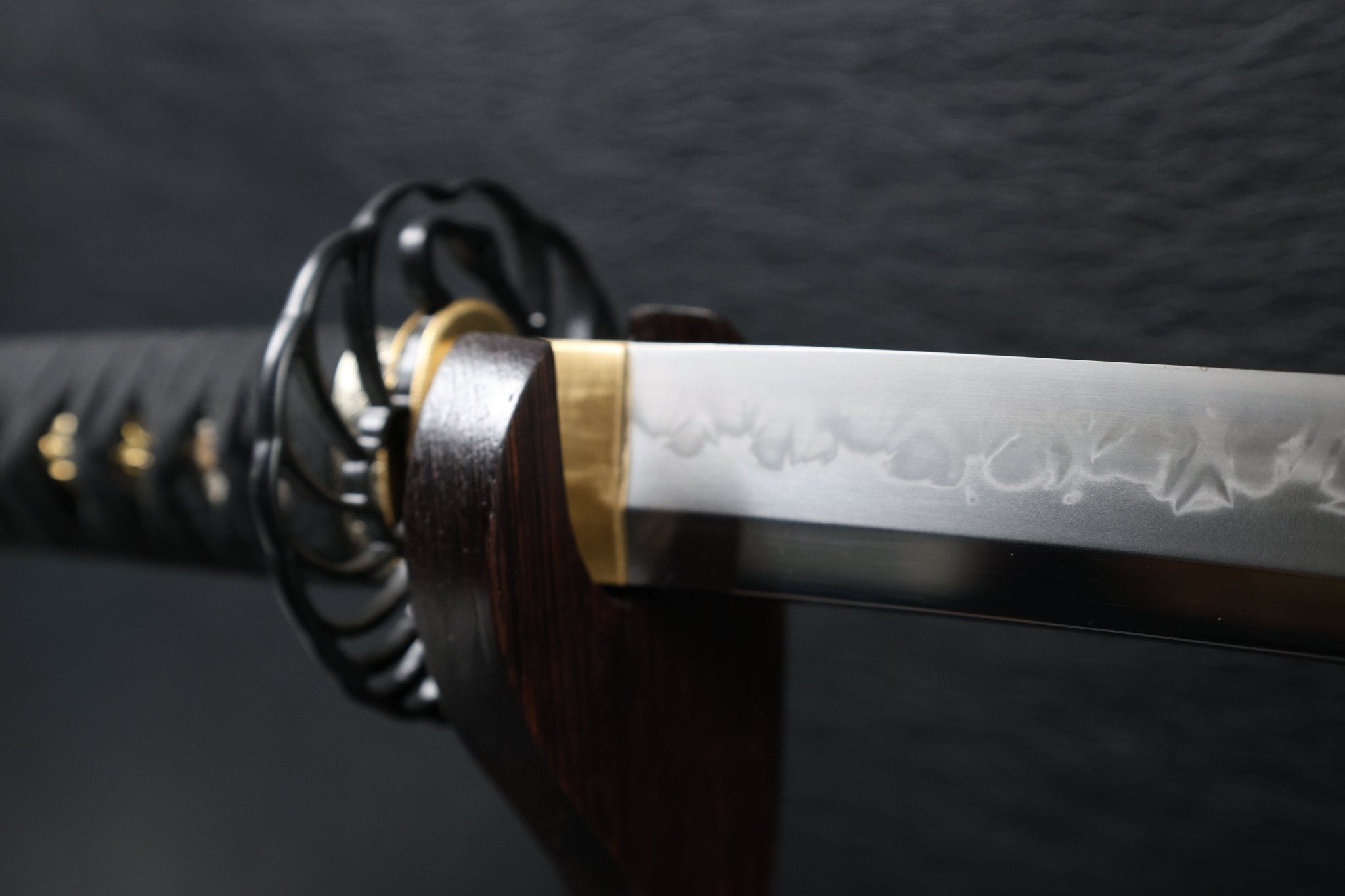 Katana CraneBlossom T10 Clay Tempered Blade with Choji Hamon | KSA Huo | KSA Katana For Sale 2026