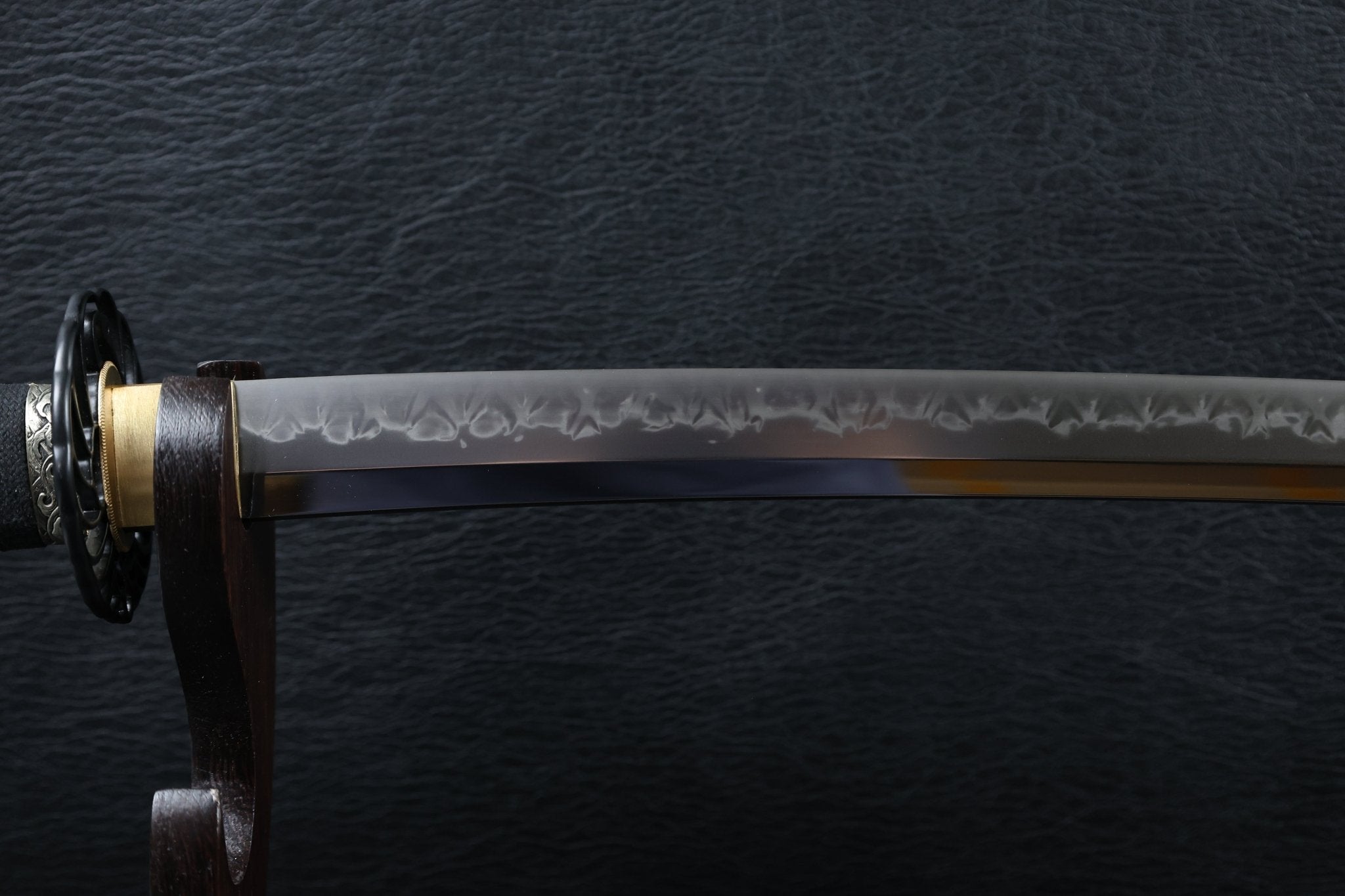 Katana CraneBlossom T10 Clay Tempered Blade with Choji Hamon | KSA Huo | KSA Katana For Sale 2026