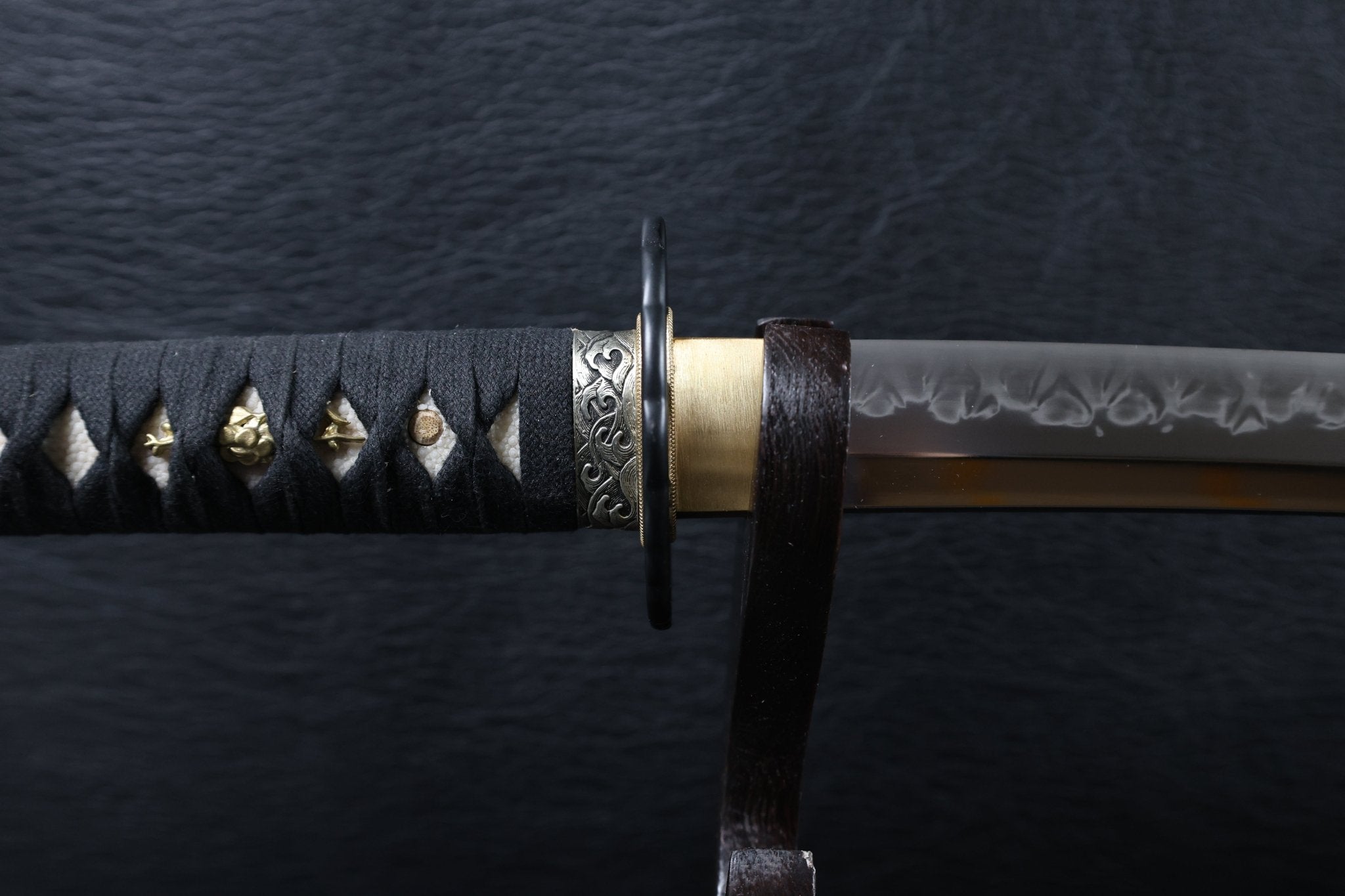 Katana CraneBlossom T10 Clay Tempered Blade with Choji Hamon | KSA Huo | KSA Katana For Sale 2026