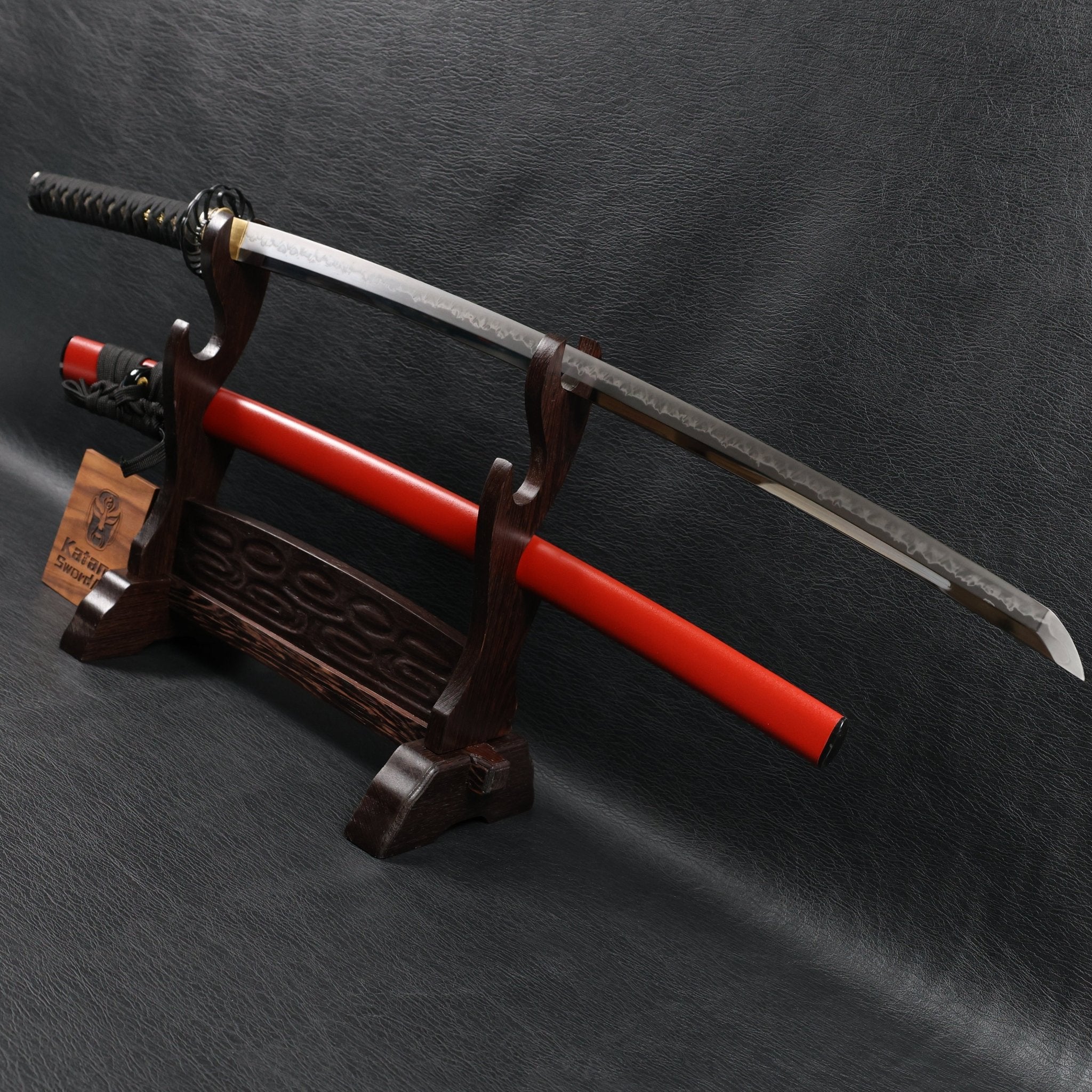 Katana Huo Series CraneBlossom T10 Clay Tempered Blade with Choji Hamon | KatanaSwordArt Katana For Sale 2025