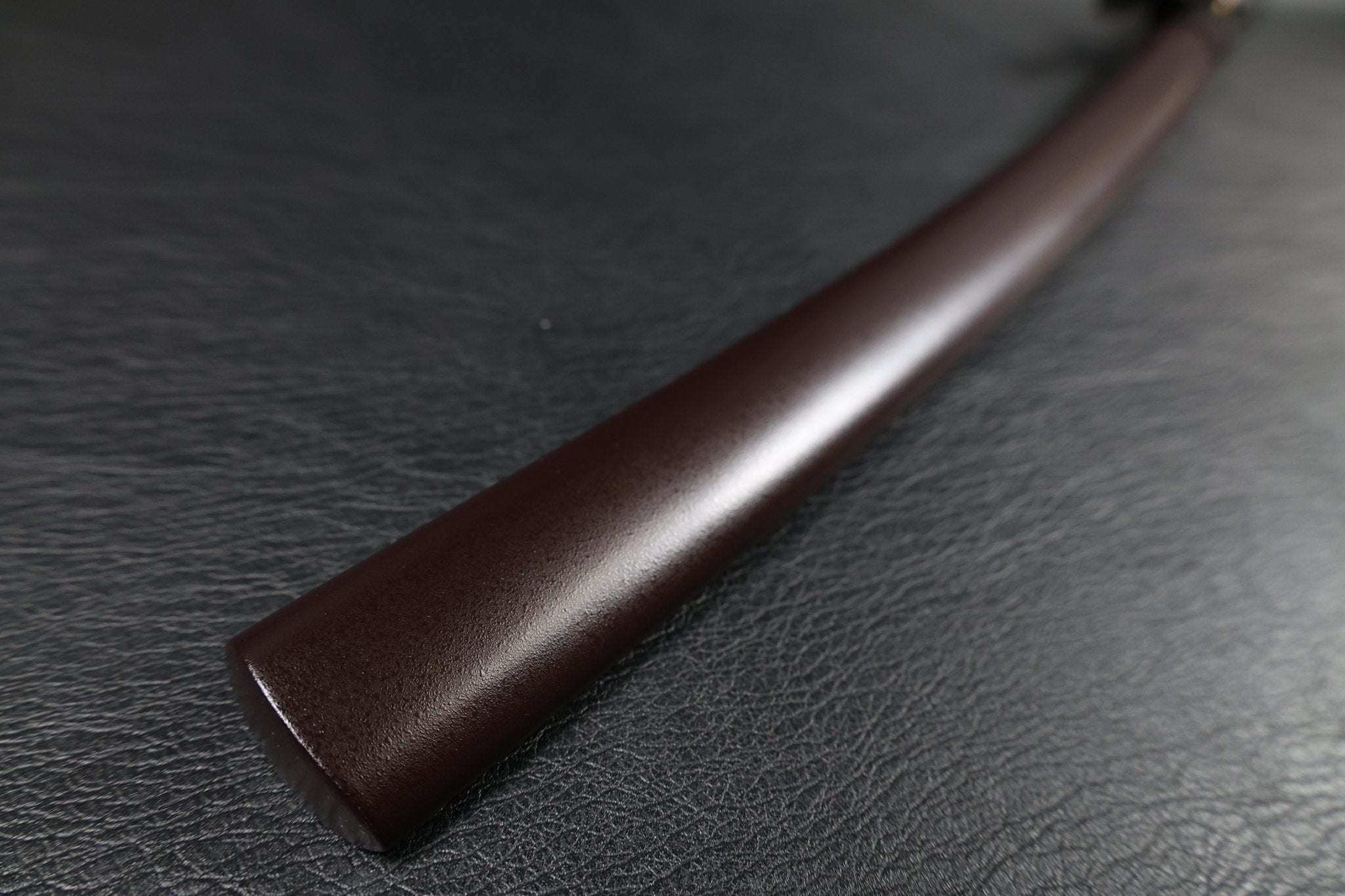 Katana CraneFlow T10 Clay Tempered Blade with Brown Ishime Saya | KSA Huo | KatanaSwordArt Katana For Sale 2026