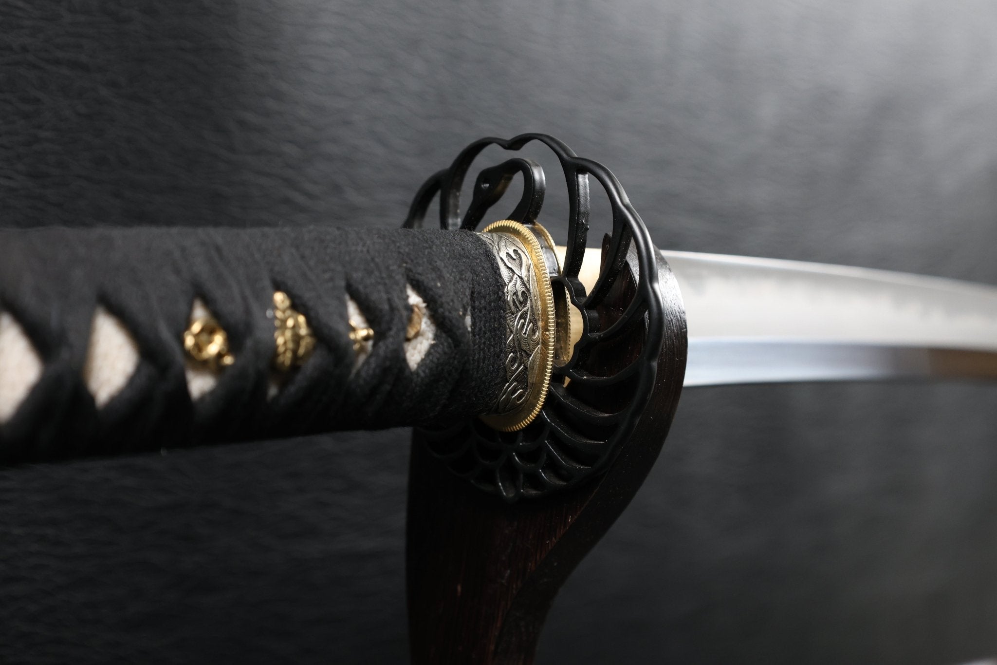 Katana CraneFlow T10 Clay Tempered Blade with Brown Ishime Saya | KSA Huo | KatanaSwordArt Katana For Sale 2026