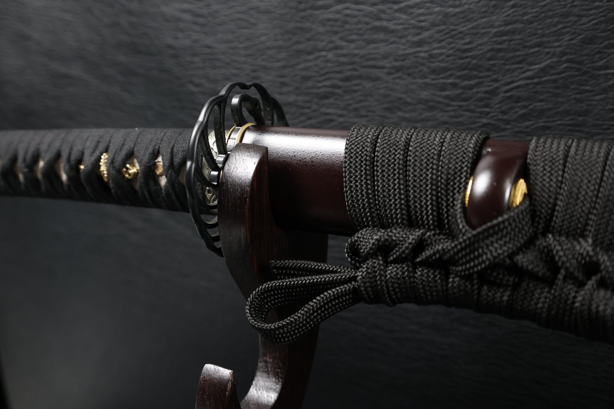 Katana CraneFlow T10 Clay Tempered Blade with Brown Ishime Saya | KSA Huo | KatanaSwordArt Katana For Sale 2026