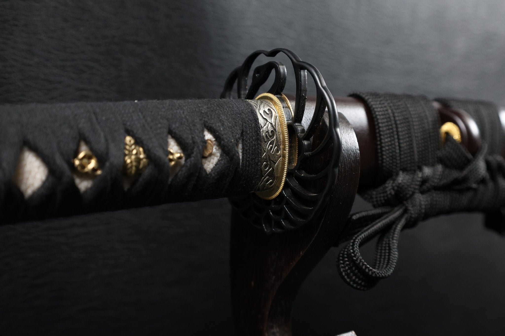 Katana CraneFlow T10 Clay Tempered Blade with Brown Ishime Saya | KSA Huo | KatanaSwordArt Katana For Sale 2026