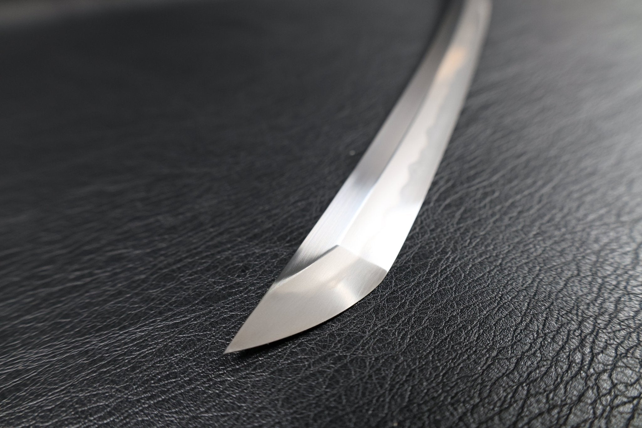 Katana CraneFlow T10 Clay Tempered Blade with Brown Ishime Saya | KSA Huo | KatanaSwordArt Katana For Sale 2026