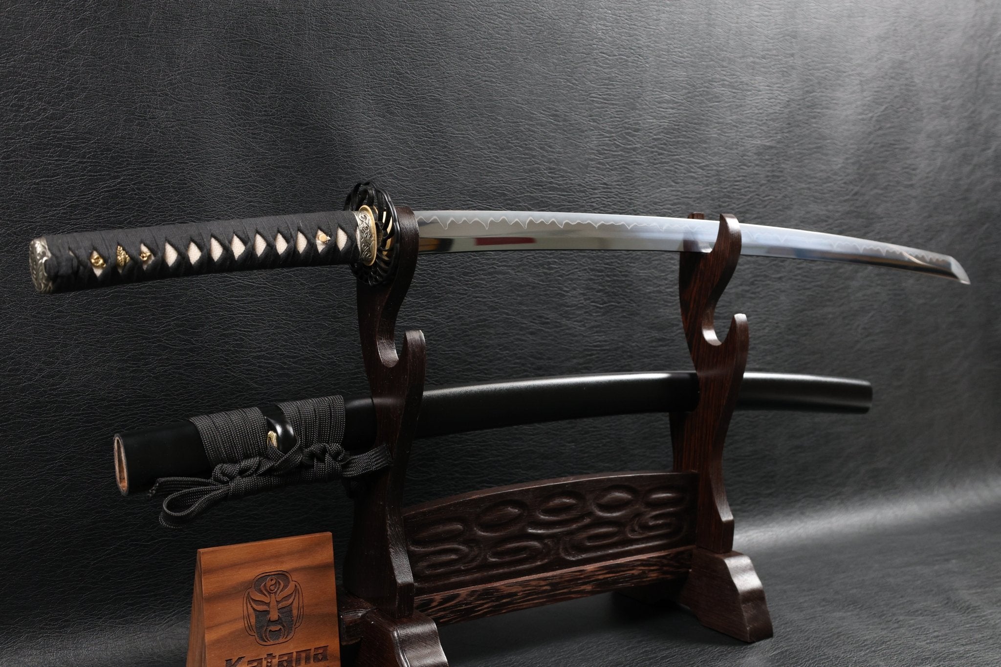 Katana CraneRhythm T10 Clay Tempered Blade with Sanbonsugi Hamon | KSA Huo | KSA Katana For Sale 2026