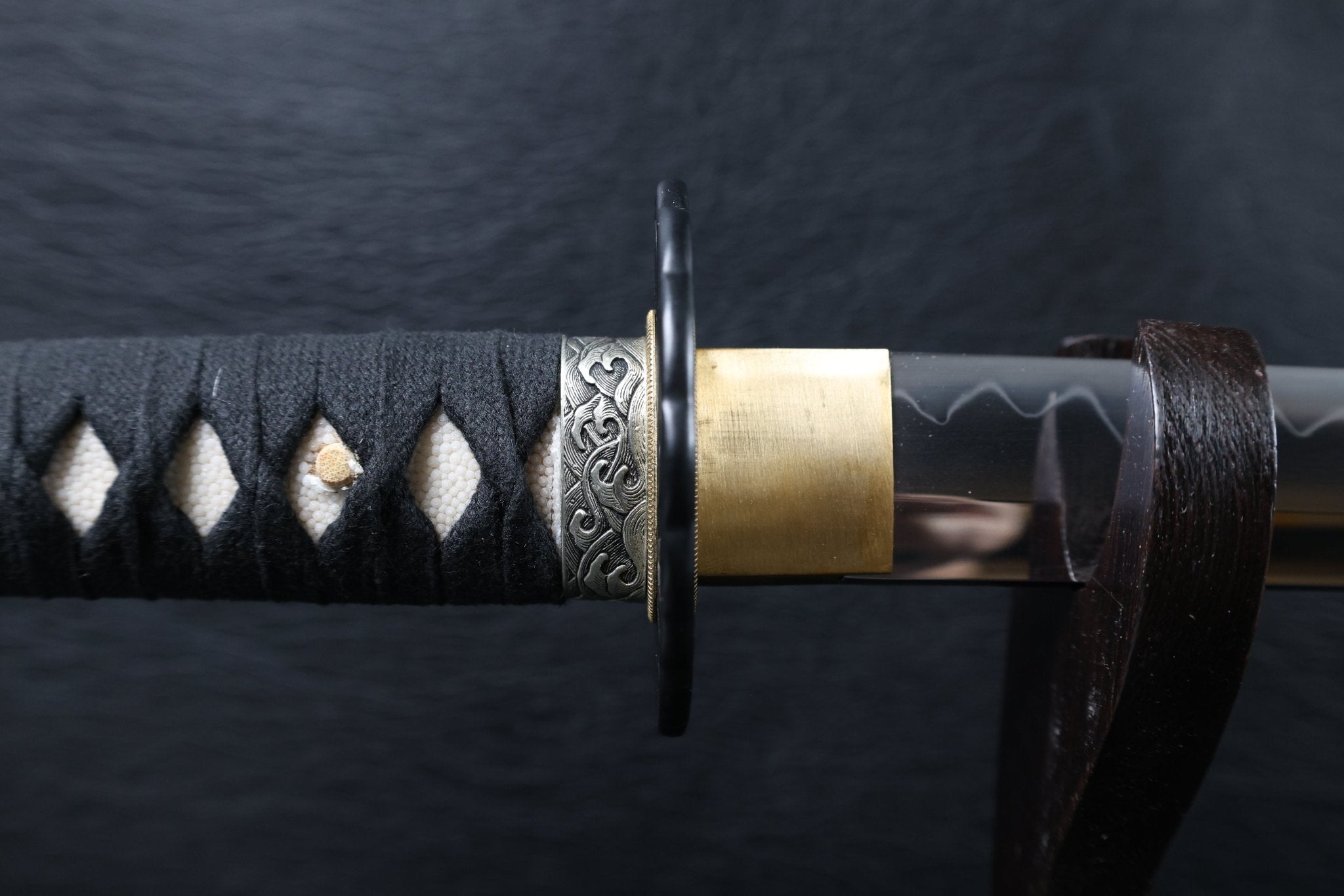 Katana CraneRhythm T10 Clay Tempered Blade with Sanbonsugi Hamon | KSA Huo | KSA Katana For Sale 2026