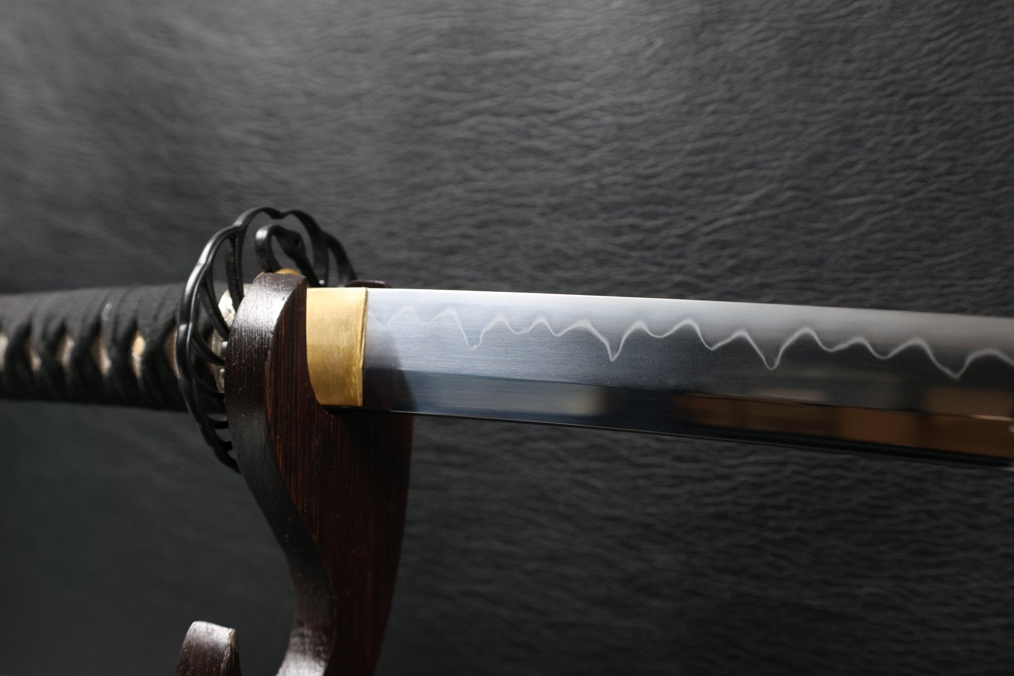 Katana CraneRhythm T10 Clay Tempered Blade with Sanbonsugi Hamon | KSA Huo | KSA Katana For Sale 2026