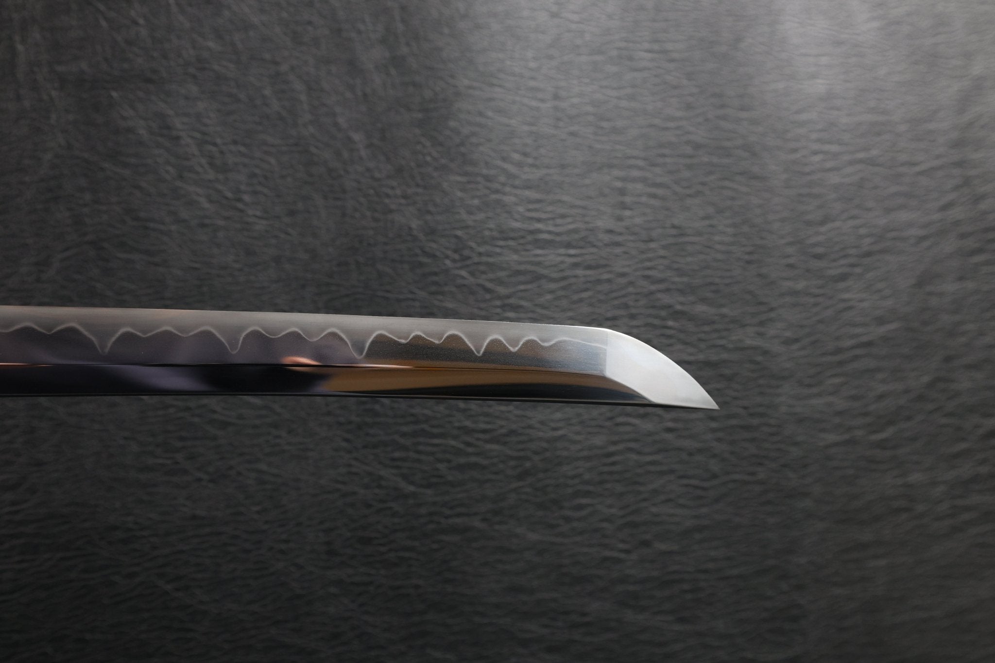 Katana CraneRhythm T10 Clay Tempered Blade with Sanbonsugi Hamon | KSA Huo | KSA Katana For Sale 2026