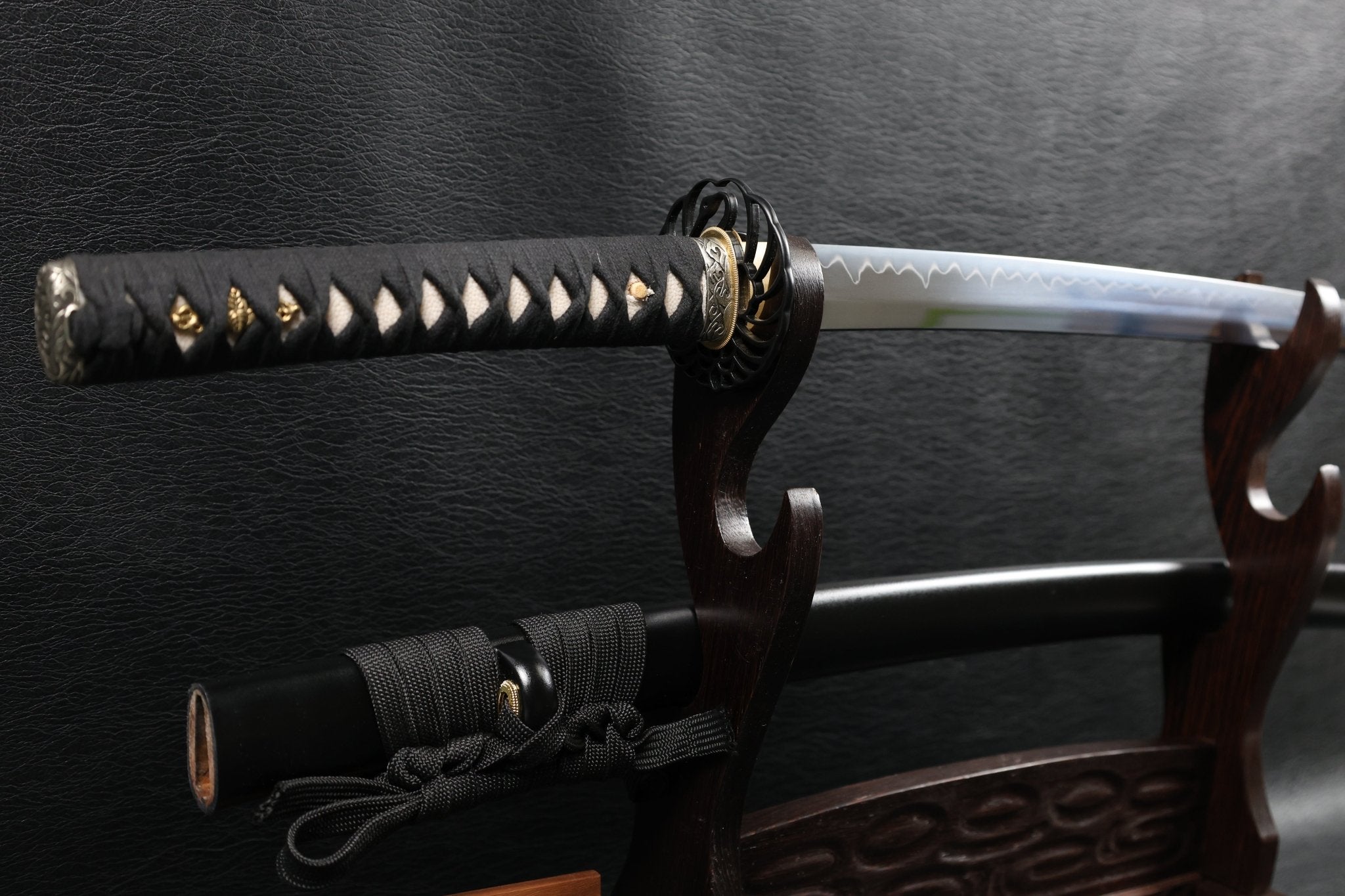 Katana CraneRhythm T10 Clay Tempered Blade with Sanbonsugi Hamon | KSA Huo | KSA Katana For Sale 2026