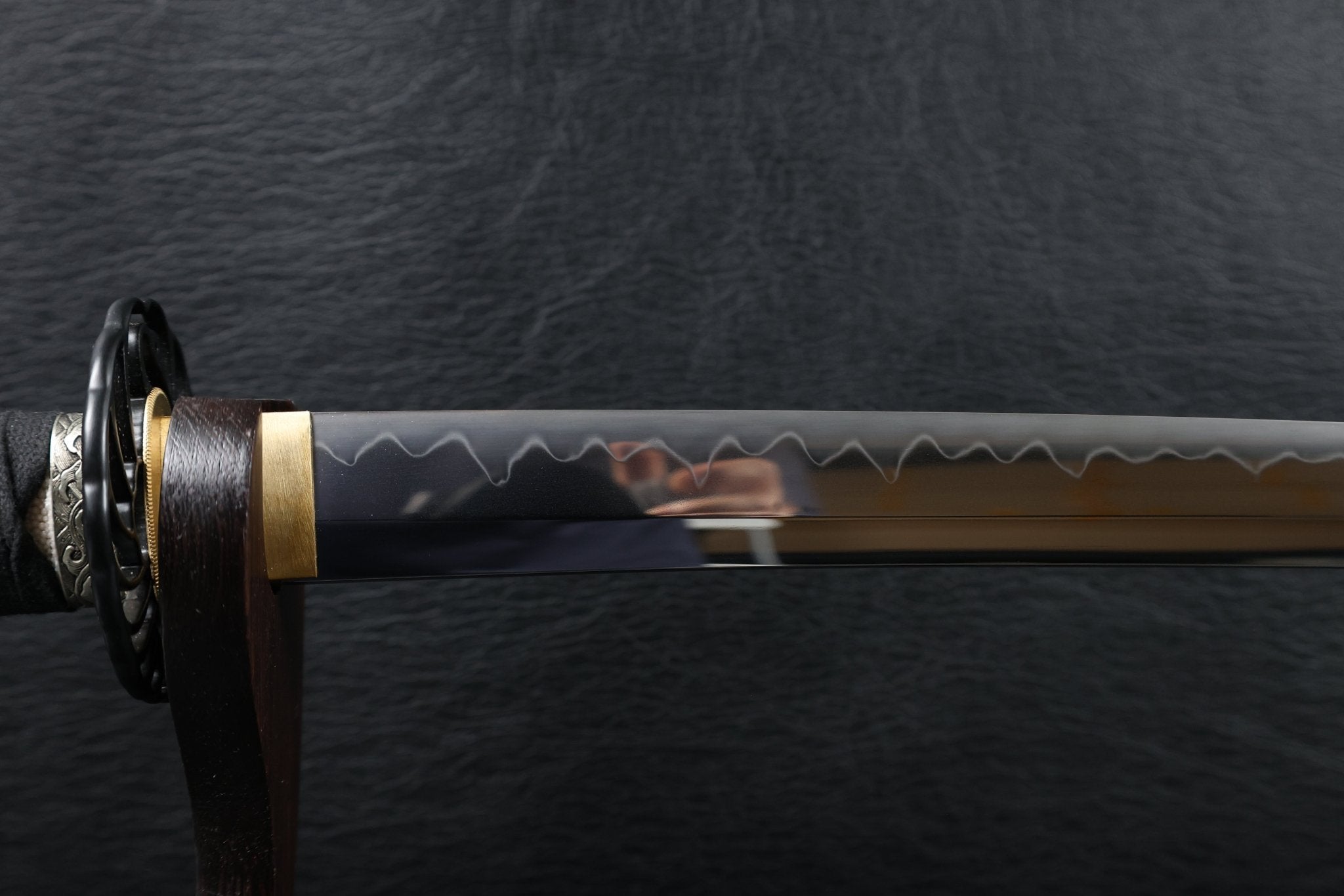 Katana CraneRhythm T10 Clay Tempered Blade with Sanbonsugi Hamon | KSA Huo | KSA Katana For Sale 2026