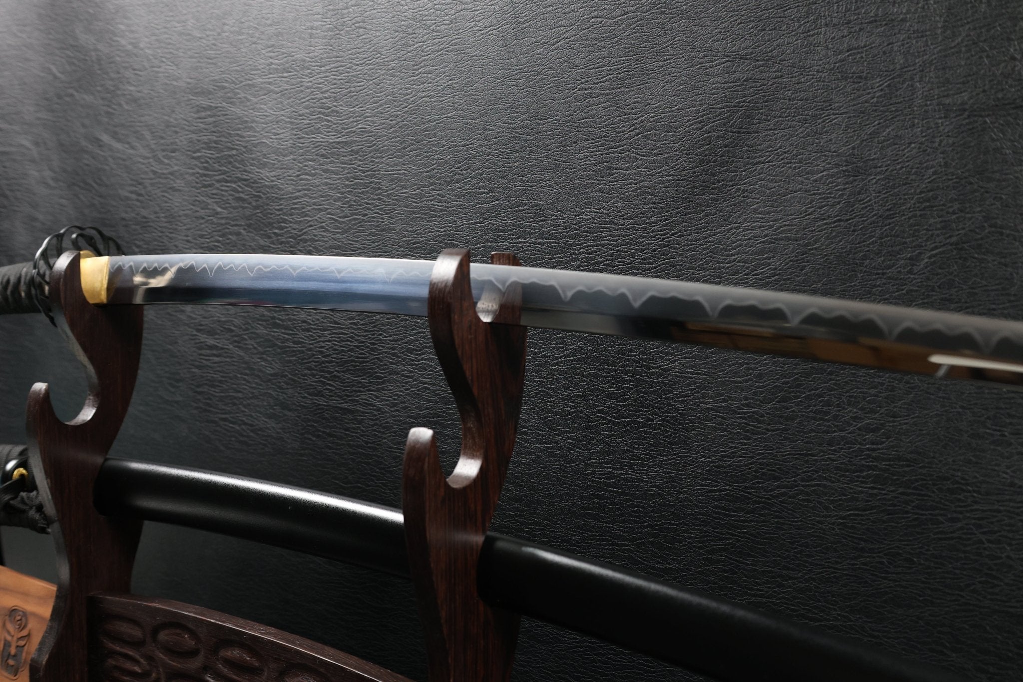Katana CraneRhythm T10 Clay Tempered Blade with Sanbonsugi Hamon | KSA Huo | KSA Katana For Sale 2026