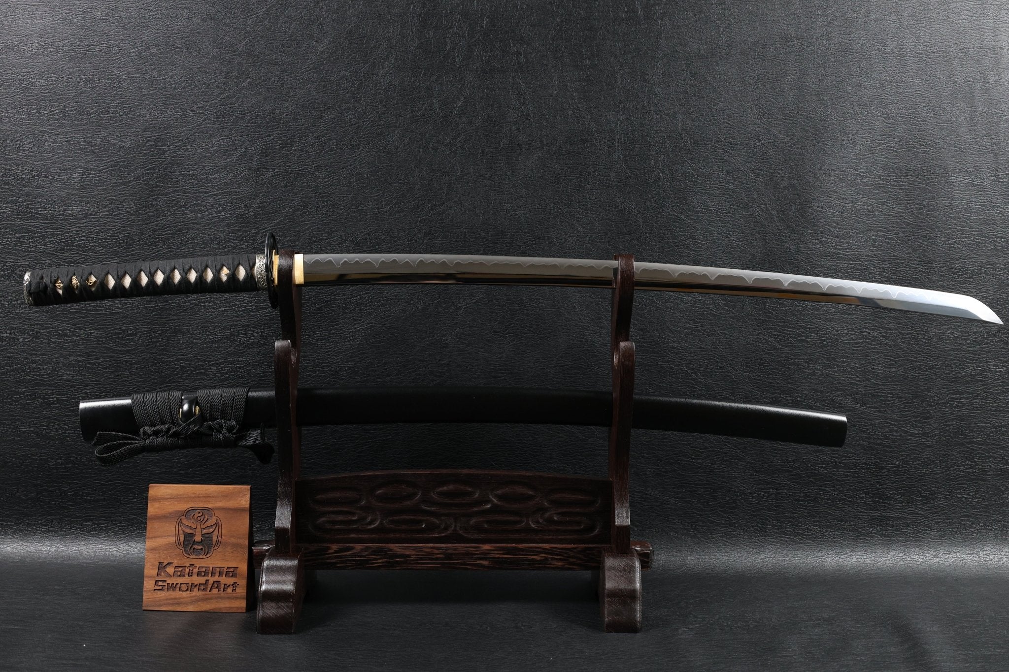 Katana CraneRhythm T10 Clay Tempered Blade with Sanbonsugi Hamon | KSA Huo | KSA Katana For Sale 2026
