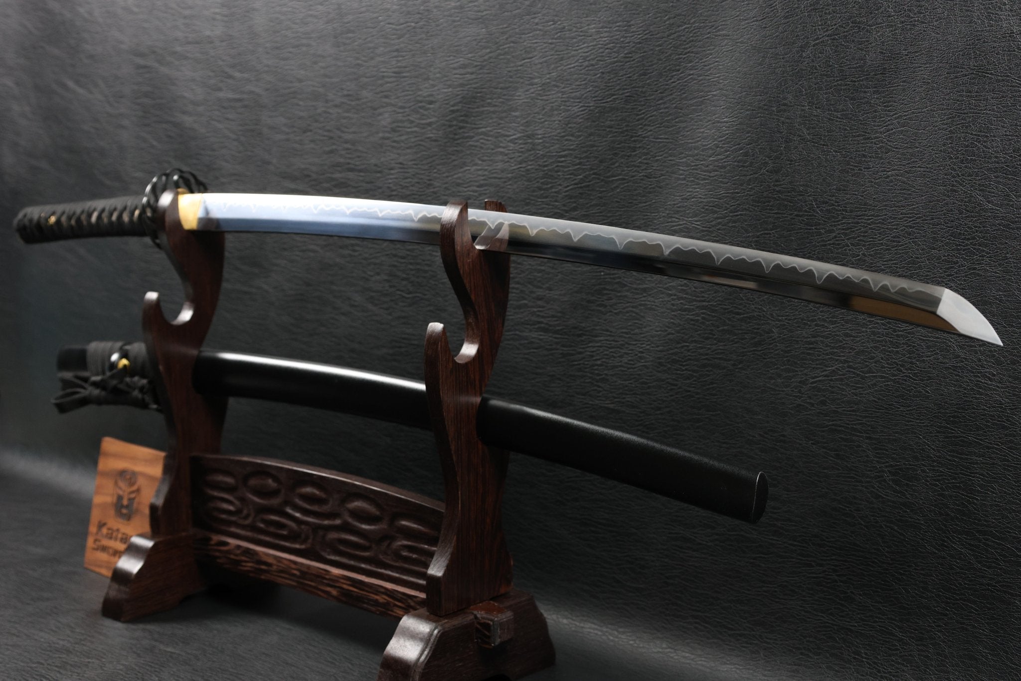 Katana CraneRhythm T10 Clay Tempered Blade with Sanbonsugi Hamon | KSA Huo | KSA Katana For Sale 2026