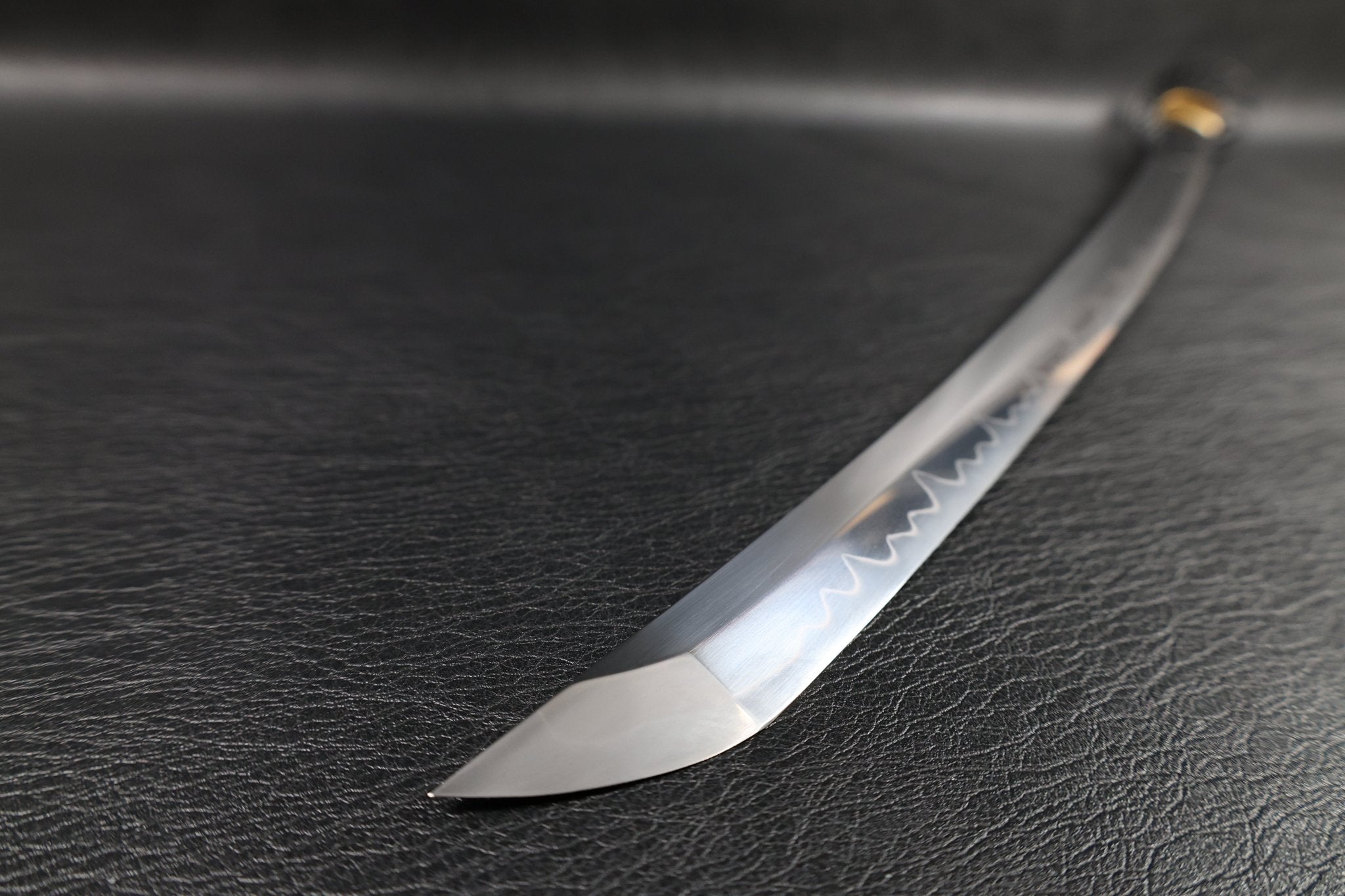 Katana CraneRhythm T10 Clay Tempered Blade with Sanbonsugi Hamon | KSA Huo | KSA Katana For Sale 2026