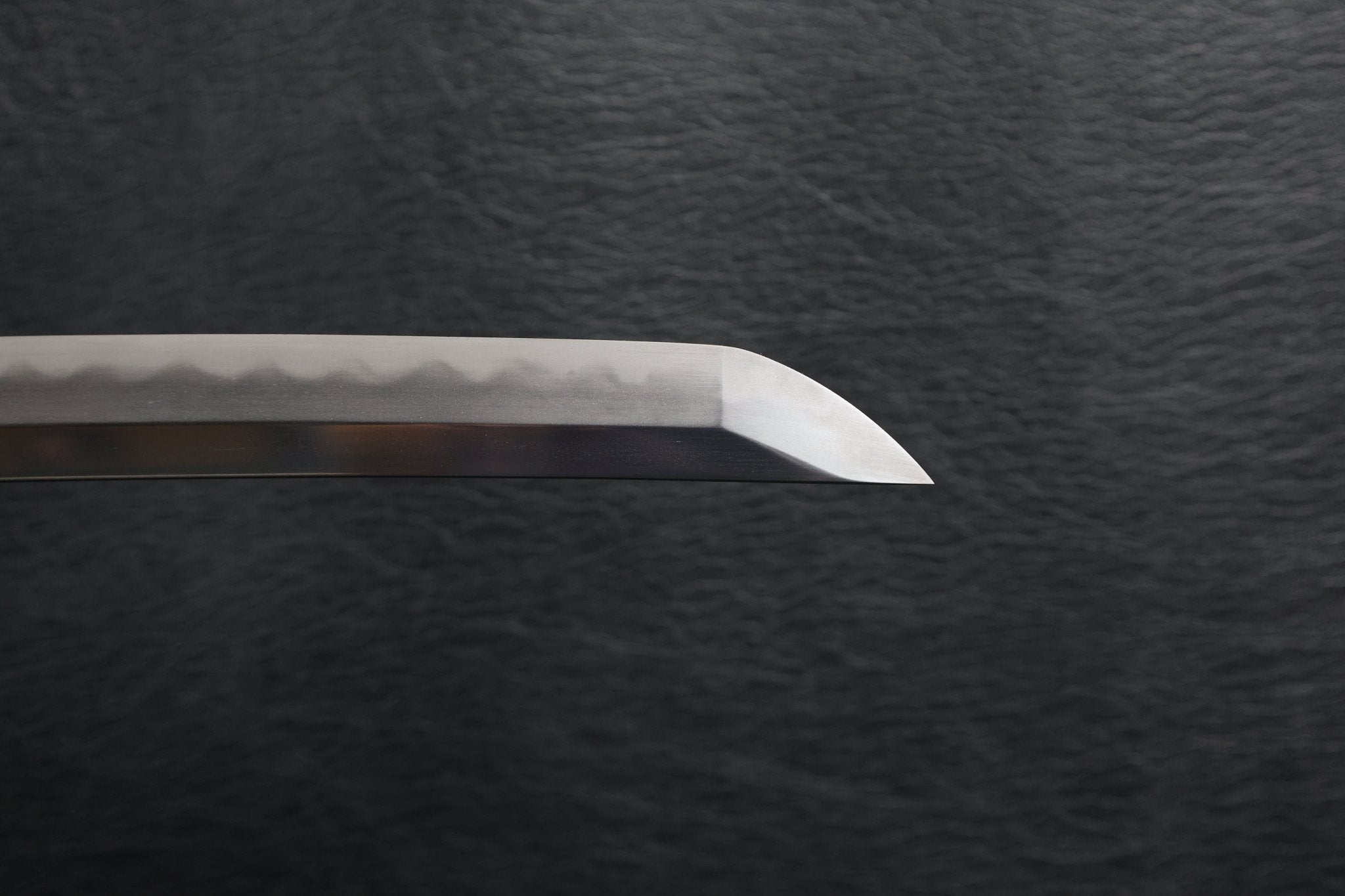 Katana DragonCurrent T10 Clay Tempered Blade with Black Ishime Saya | KSA Huo | KSA Katana For Sale 2026