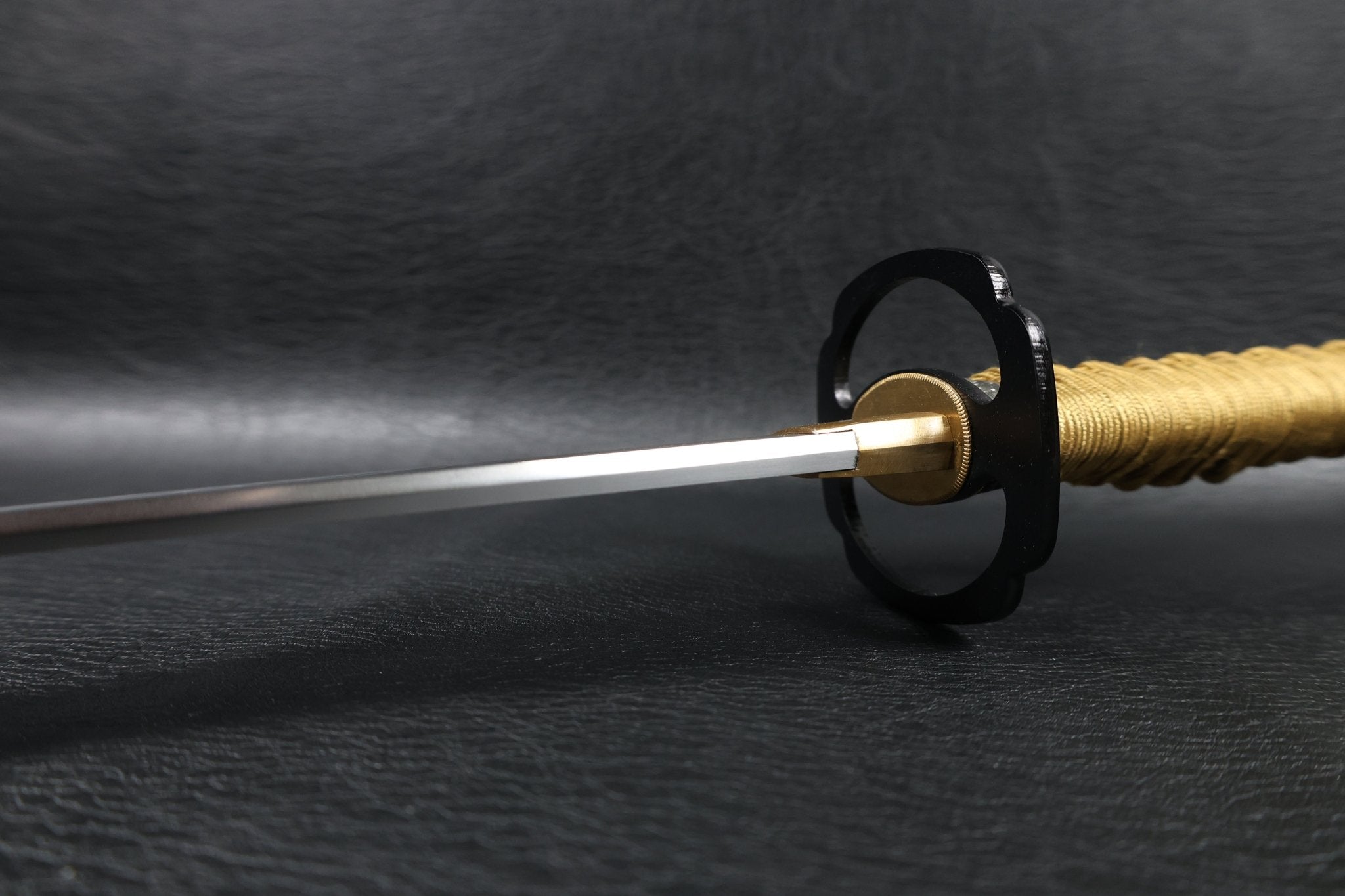 Katana DragonCurrent T10 Clay Tempered Blade with Black Ishime Saya | KSA Huo | KSA Katana For Sale 2026
