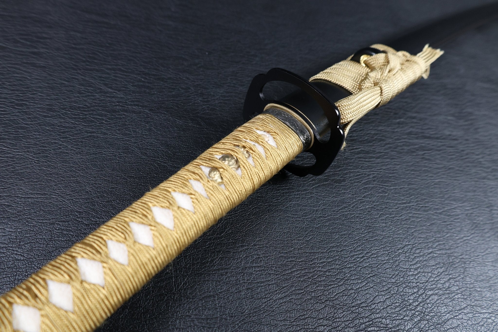 Katana DragonCurrent T10 Clay Tempered Blade with Black Ishime Saya | KSA Huo | KSA Katana For Sale 2026