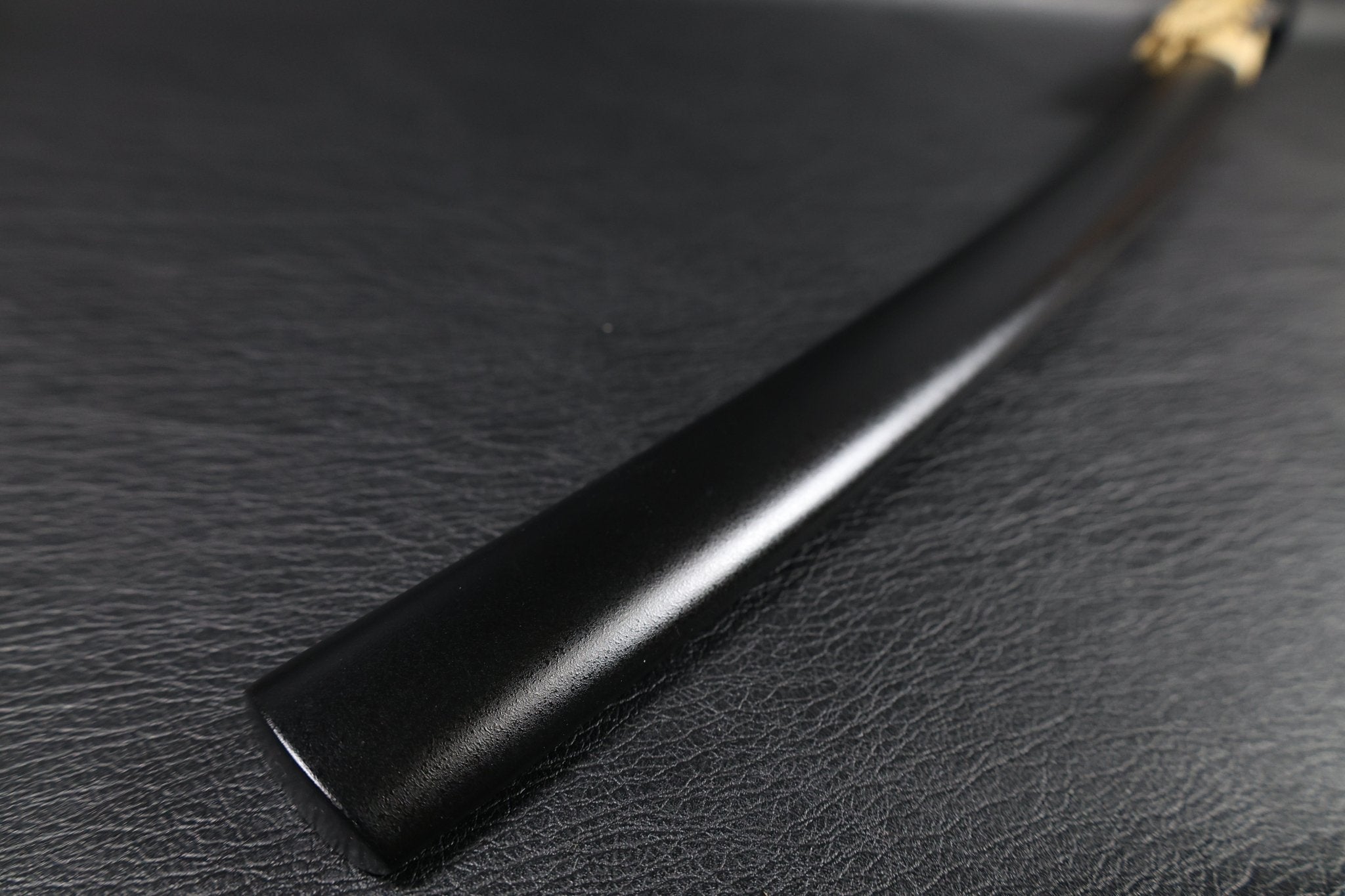 Katana DragonCurrent T10 Clay Tempered Blade with Black Ishime Saya | KSA Huo | KSA Katana For Sale 2026