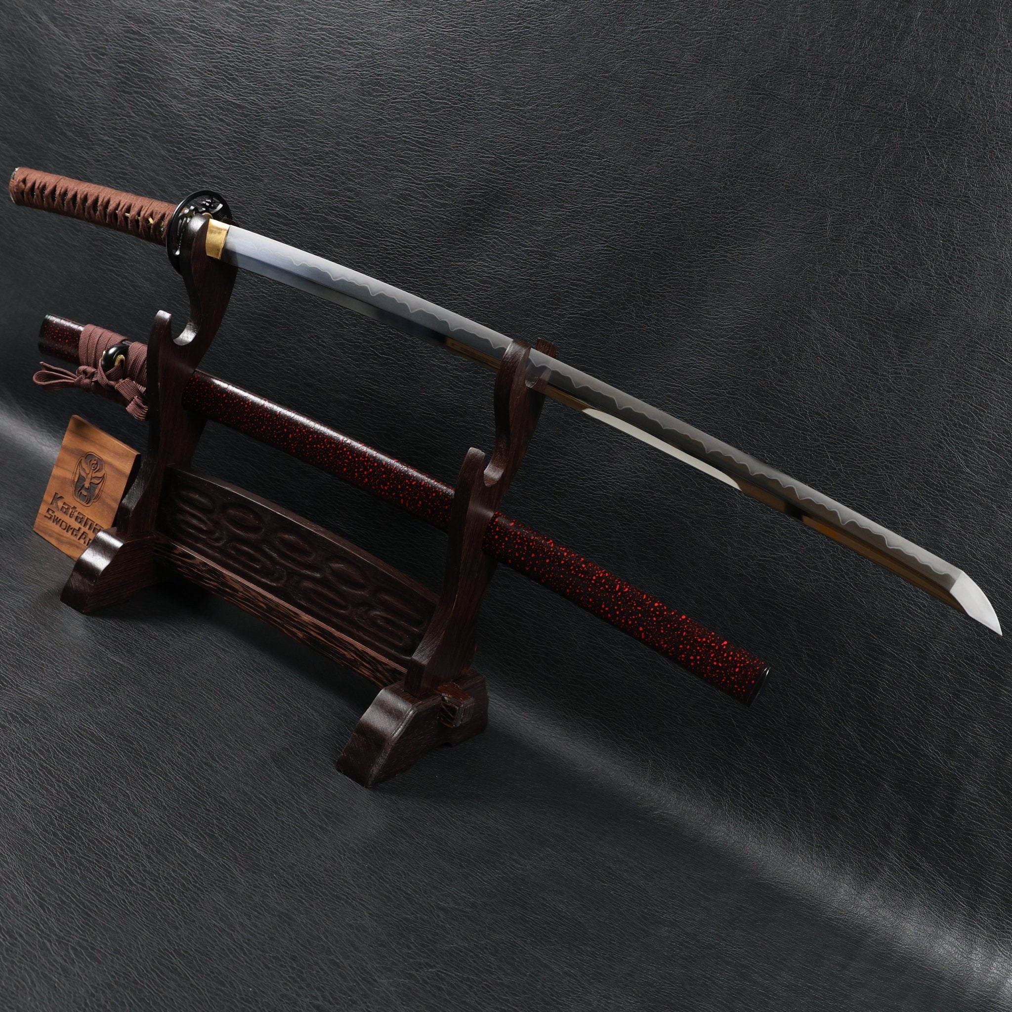 Katana DragonRhythm T10 Clay Tempered Blade with Sanbonsugi Hamon | KSA Huo | KatanaSwordArt Katana For Sale 2026