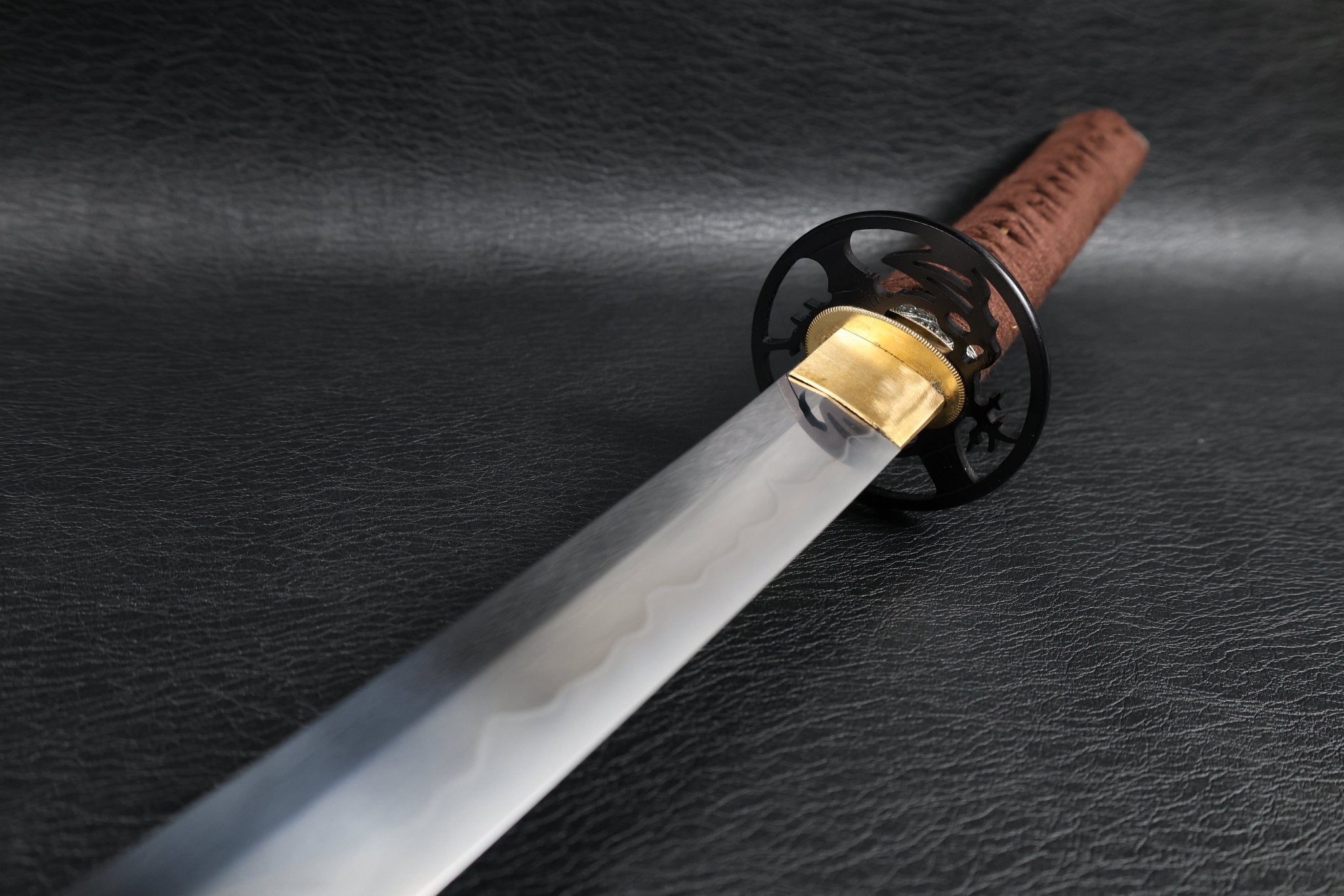 Katana DragonRhythm T10 Clay Tempered Blade with Sanbonsugi Hamon | KSA Huo | KSA Katana For Sale 2026