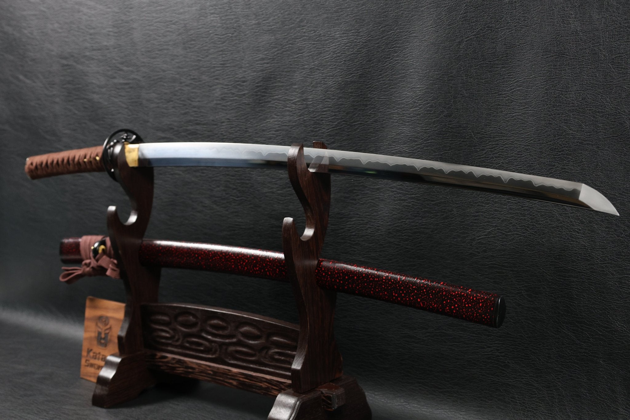 Katana DragonRhythm T10 Clay Tempered Blade with Sanbonsugi Hamon | KSA Huo | KSA Katana For Sale 2026